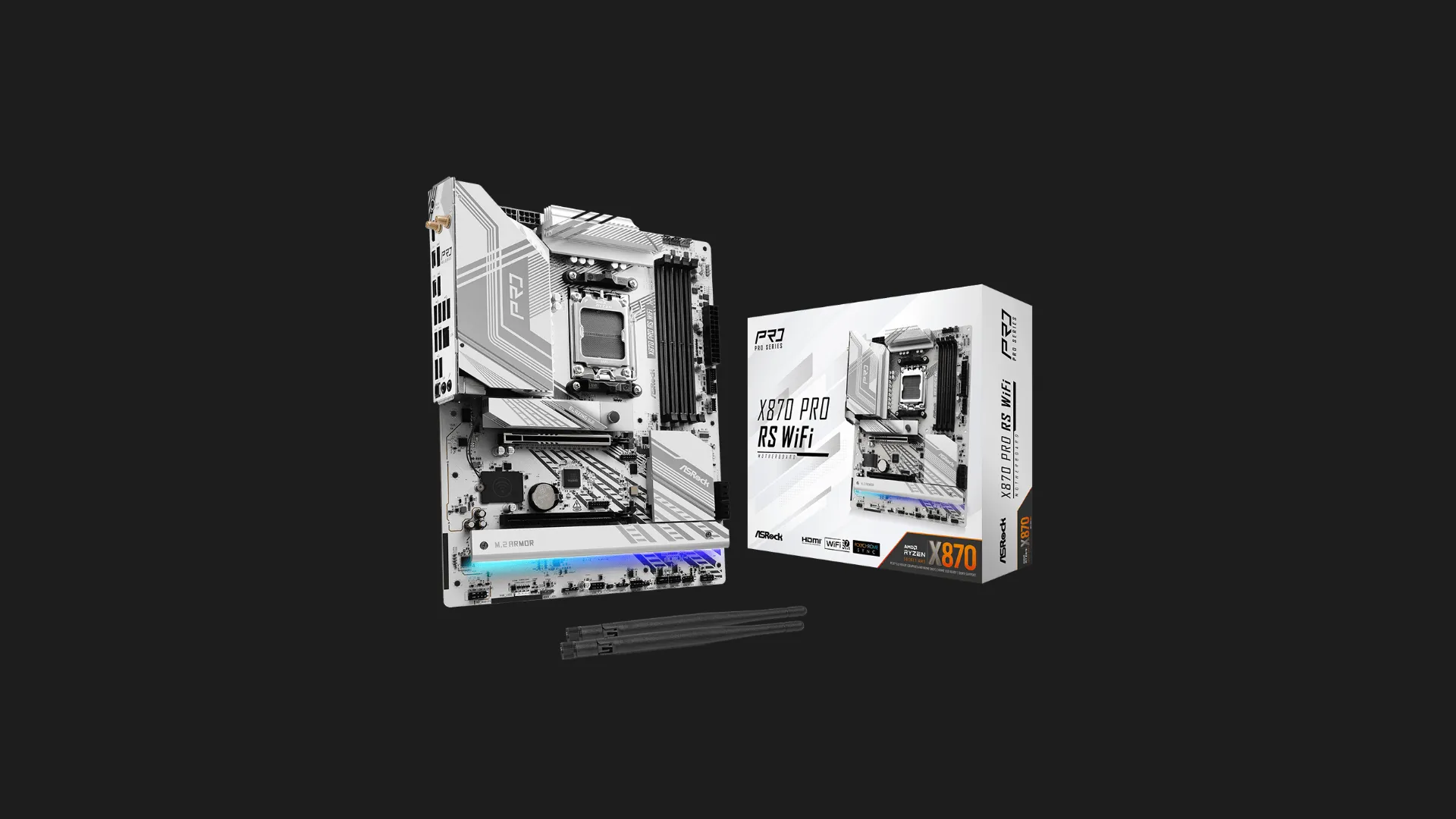 Материнська плата ASRock X870 PRO RS WIFI (X870 PRO RS WIFI)