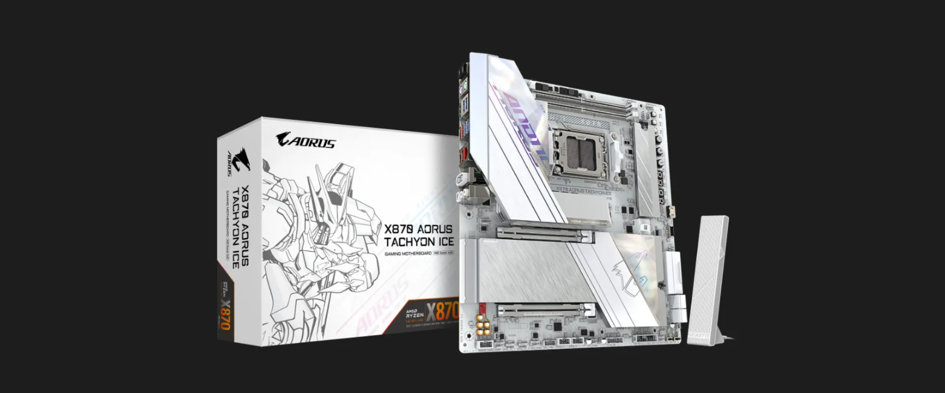 Материнская плата GIGABYTE X870 AORUS TACHYON ICE (X870 AORUS TACHYON ICE)