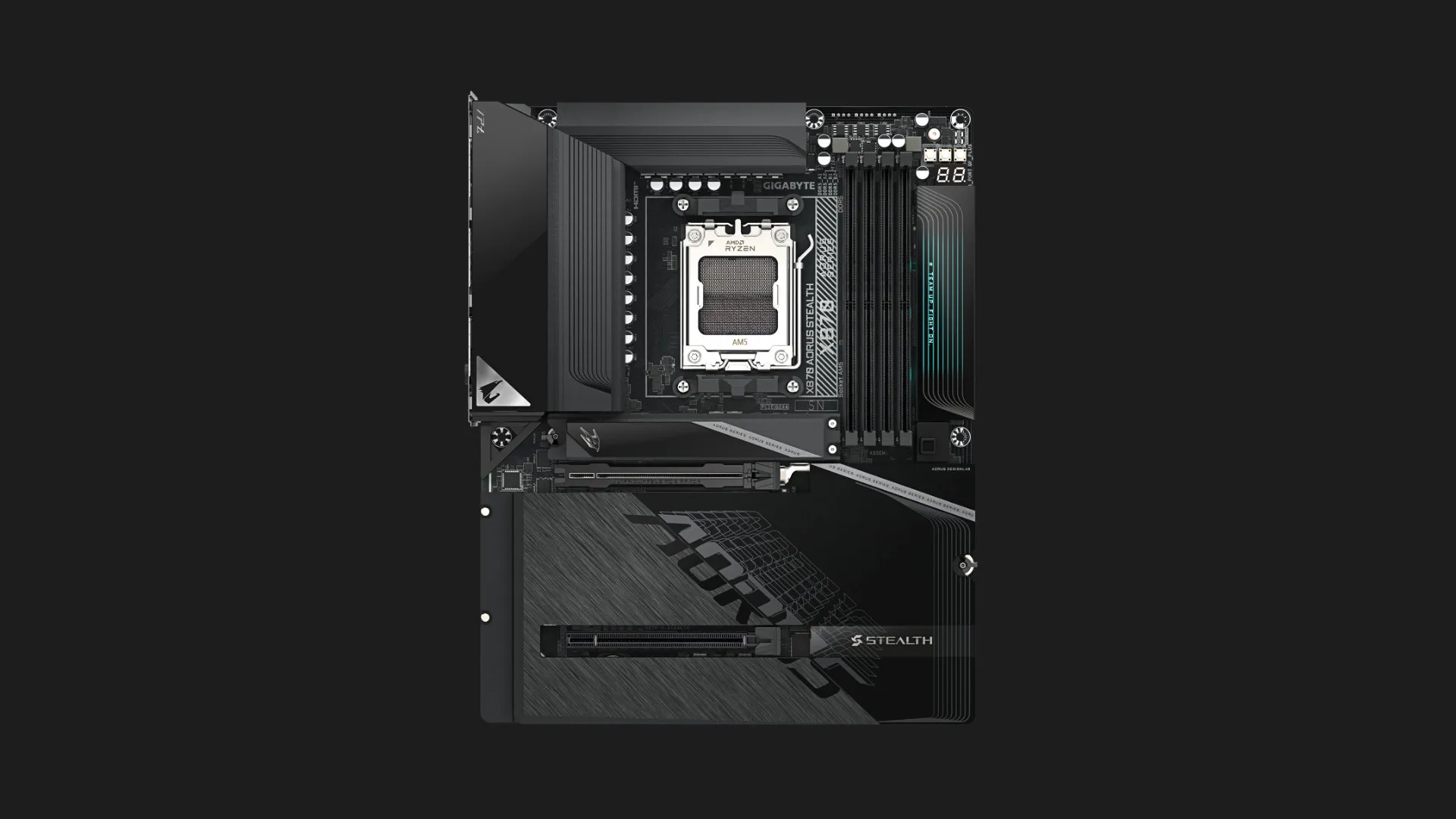 Материнская плата GIGABYTE X870 AORUS STEALTH (X870 AORUS STEALTH)