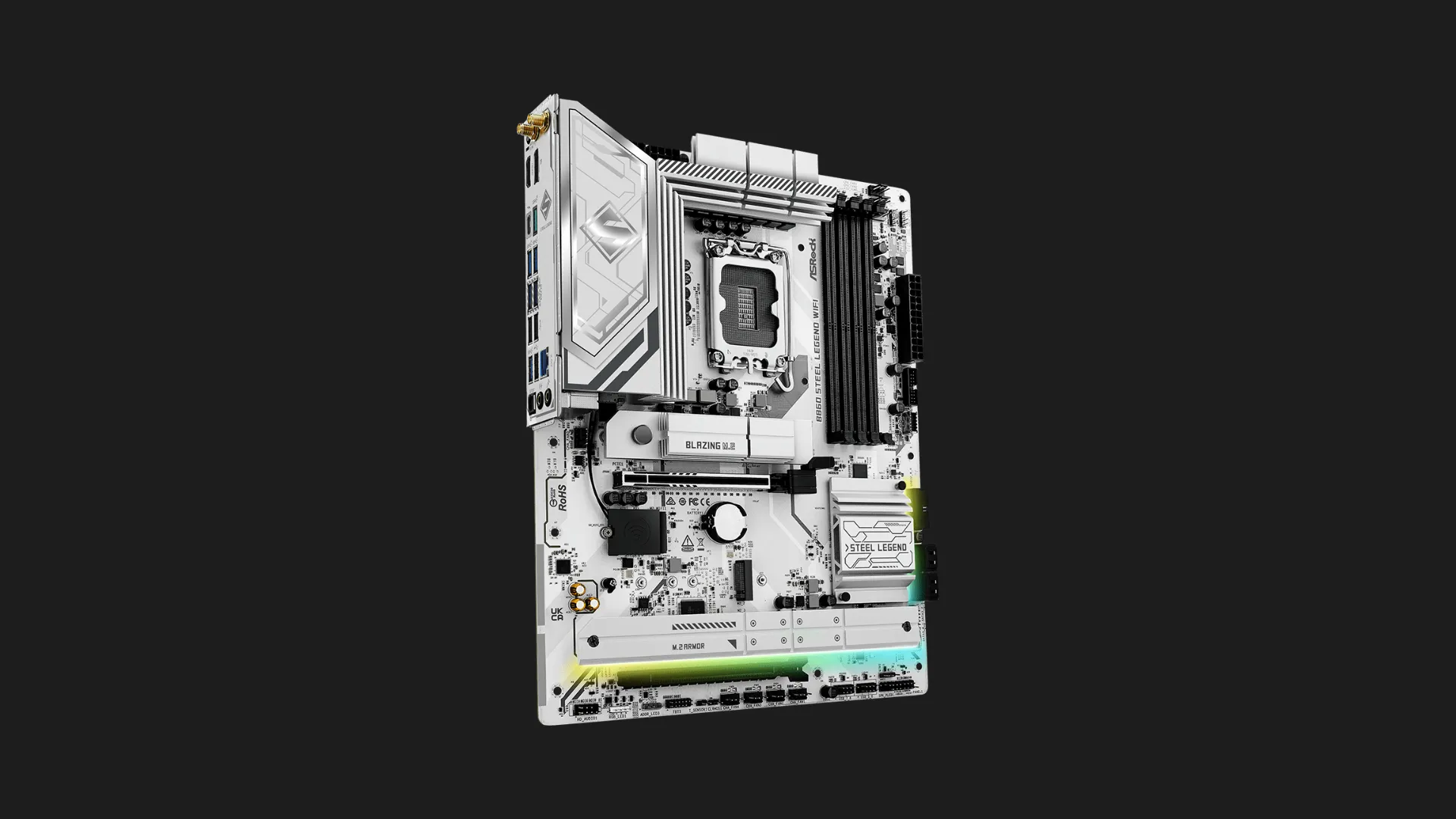 Материнська плата ASRock B860 Steel Legend WiFi (B860 Steel Legend WiFi)