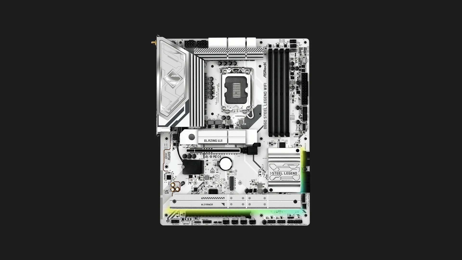 Материнська плата ASRock B860 Steel Legend WiFi (B860 Steel Legend WiFi)
