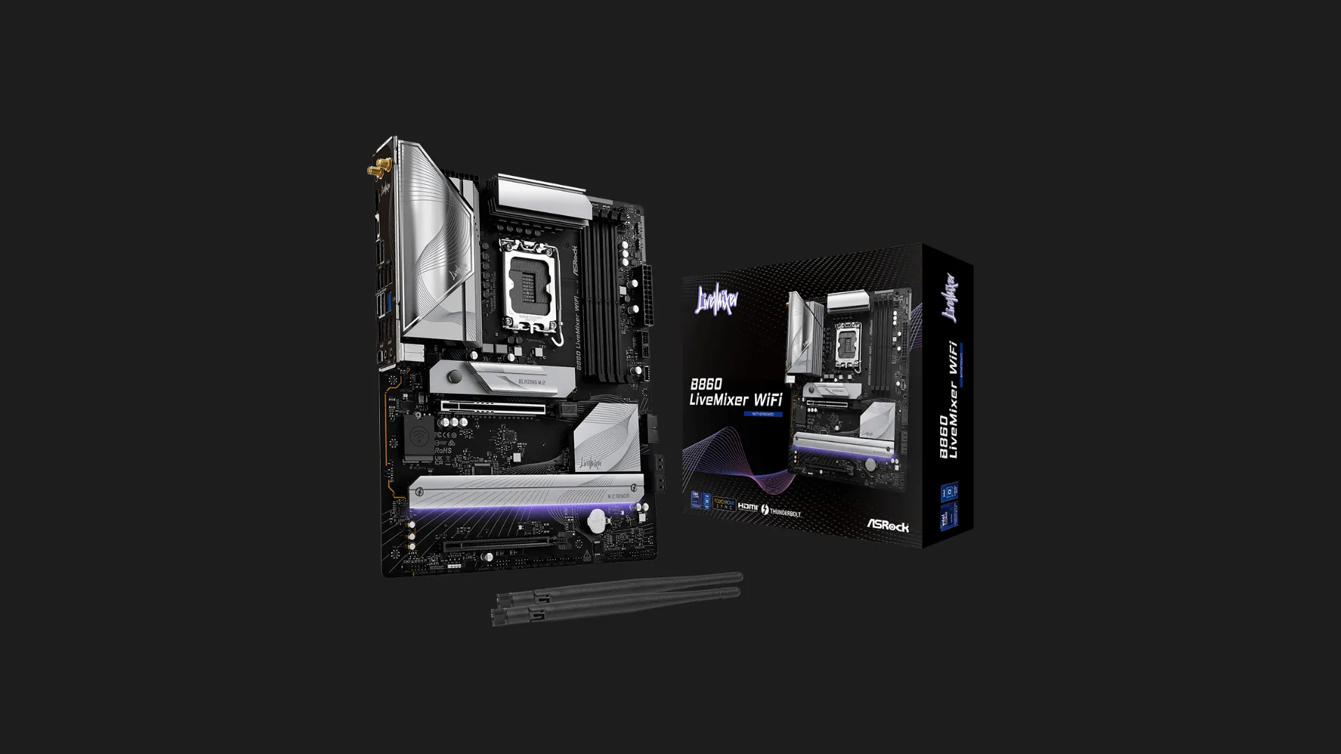 Материнська плата ASRock B860 LiveMixer WiFi (B860 LiveMixer WiFi)