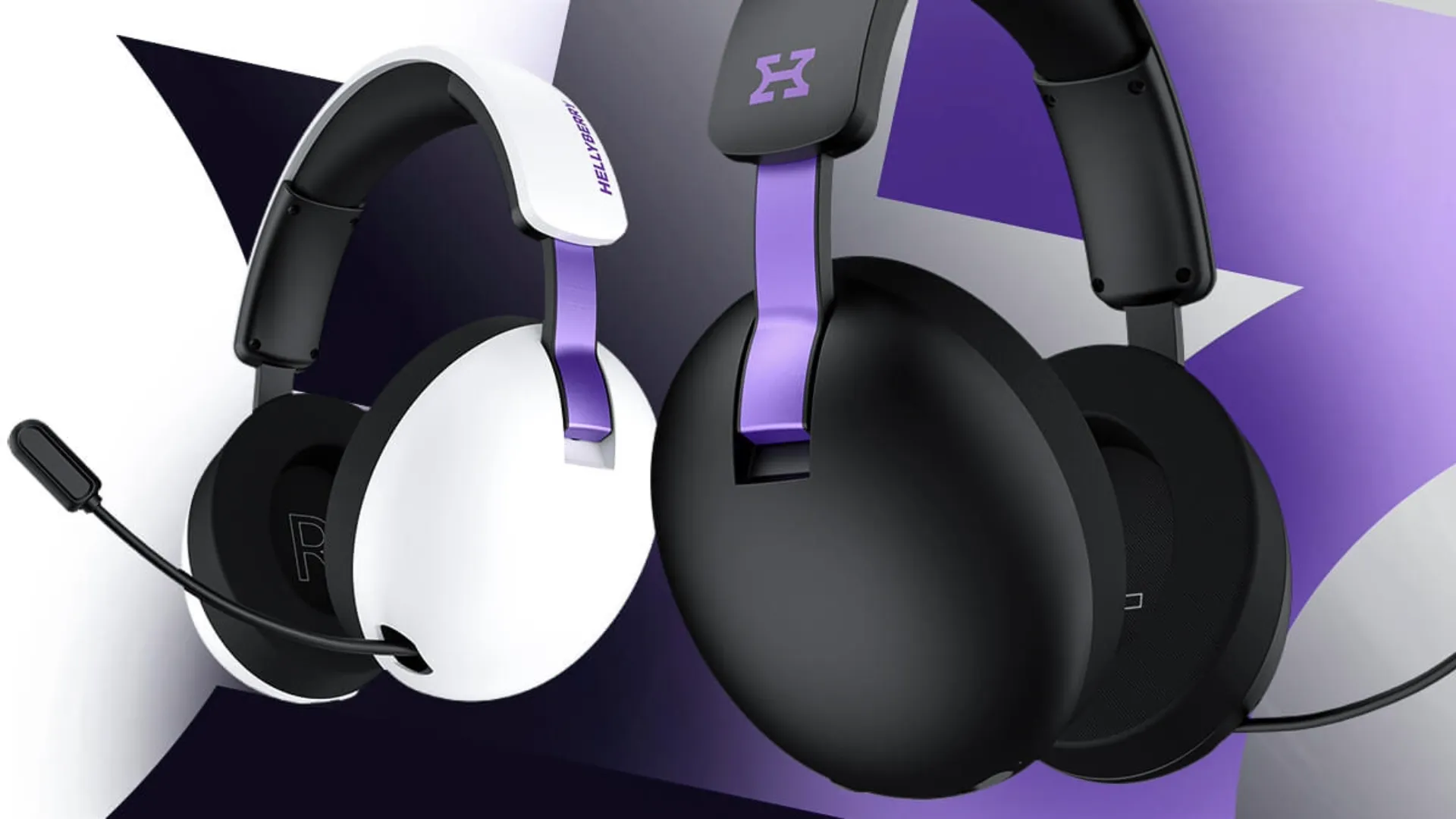 Игровая гарнитура HATOR Hellyberry HH30 wireless (Black/Violet) (HH30_wireless_BV) (UA)