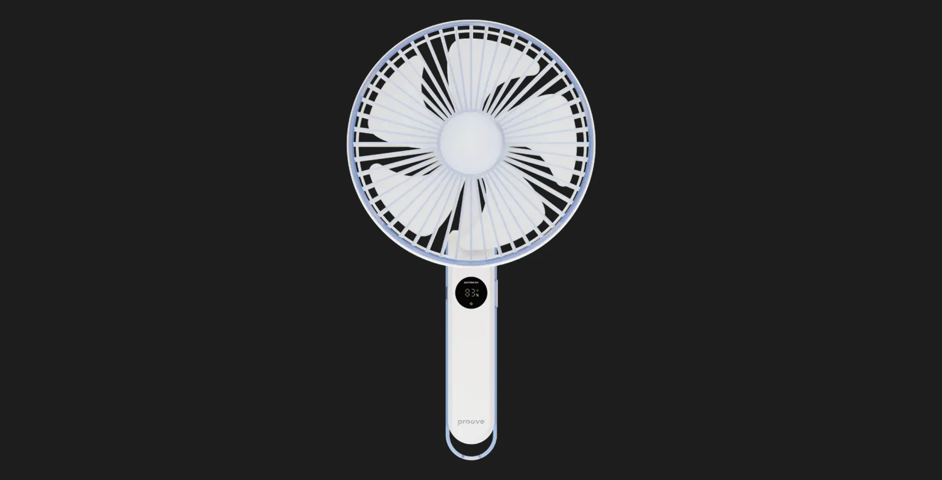 Портативний вентилятор Proove Breeze (White)