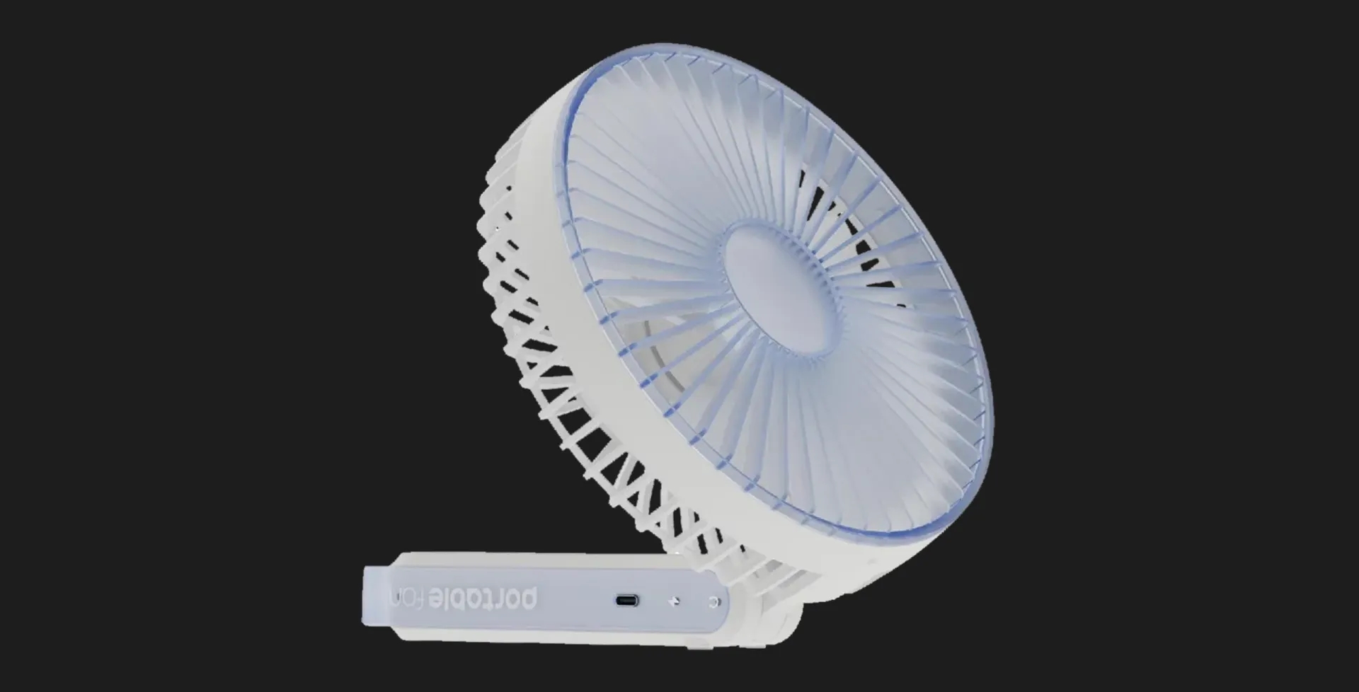 Портативний вентилятор Proove Breeze (White)