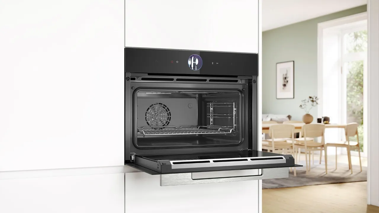Духовой шкаф Bosch электрический компактный, 47л, A+ (CSG7364B1) (Black)
