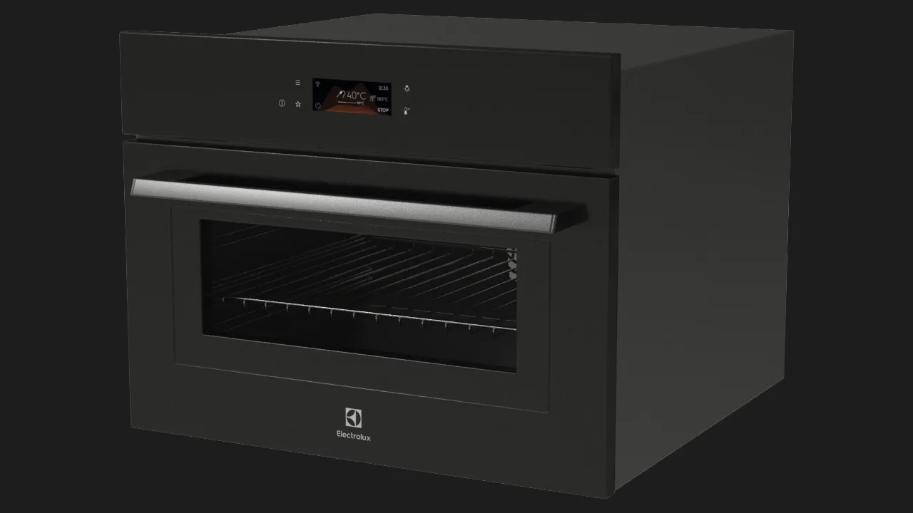 Духовой шкаф Electrolux электрический компактный, 44л (LVL8E09Z) (Black)