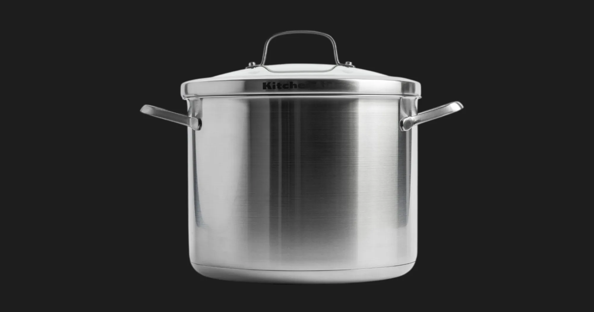 Каструля з кришкою KitchenAid Proline, 24 см, 8 л (Silver) (CC004785-001)