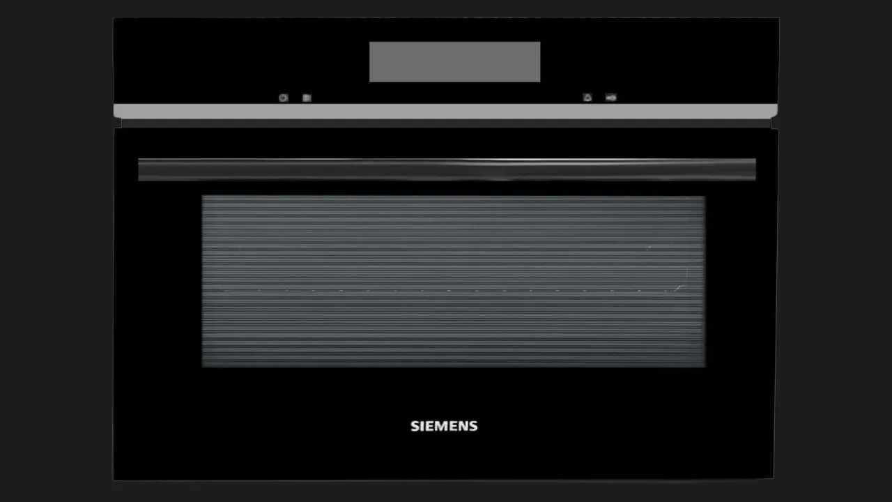 Духова шафа Siemens електрична компактна, 45л, A (CM724G1B1) (Black)