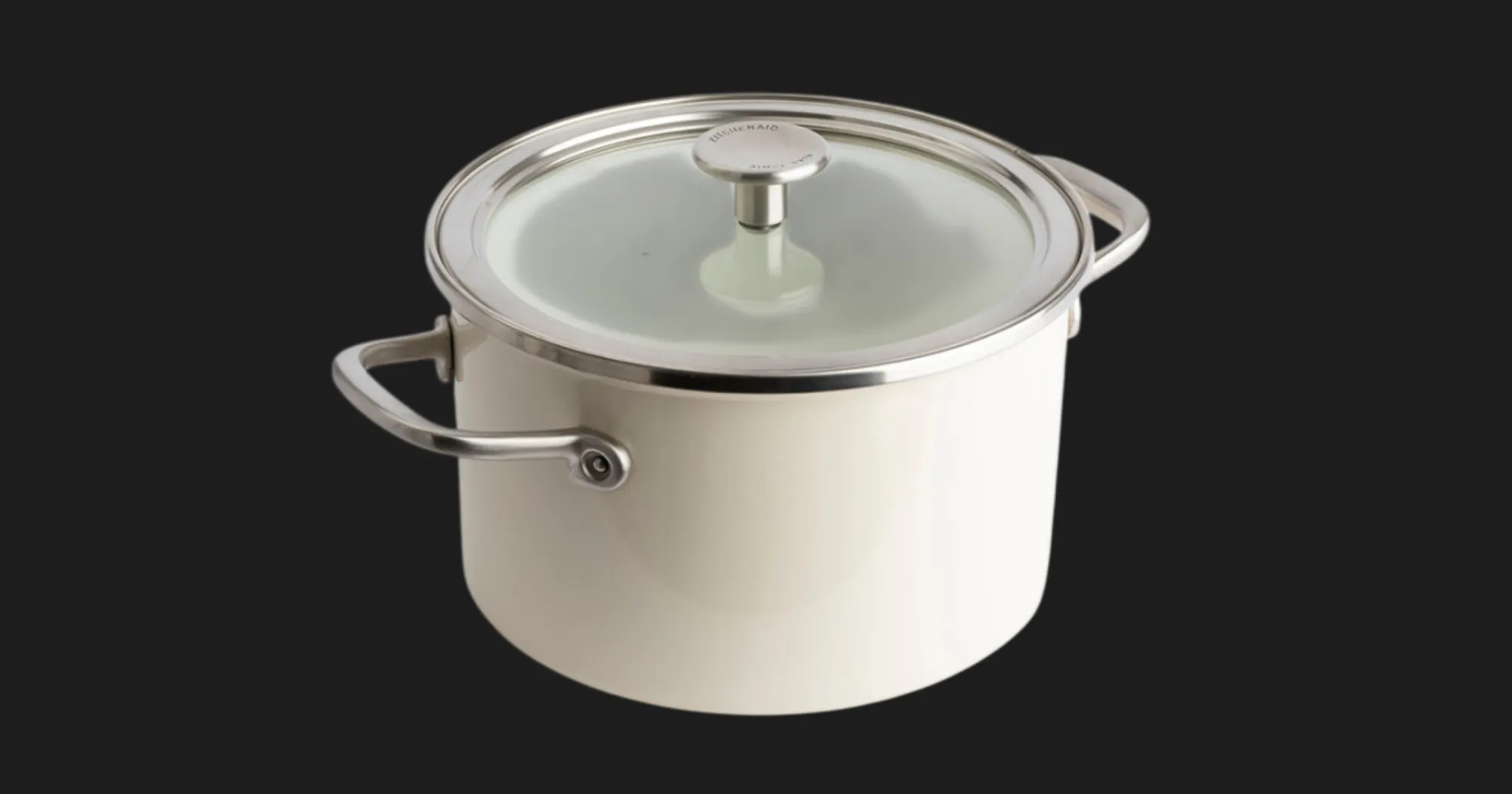Каструля з кришкою KitchenAid Steel Core, 24 см, 6 л (Red) (CC003270-001)