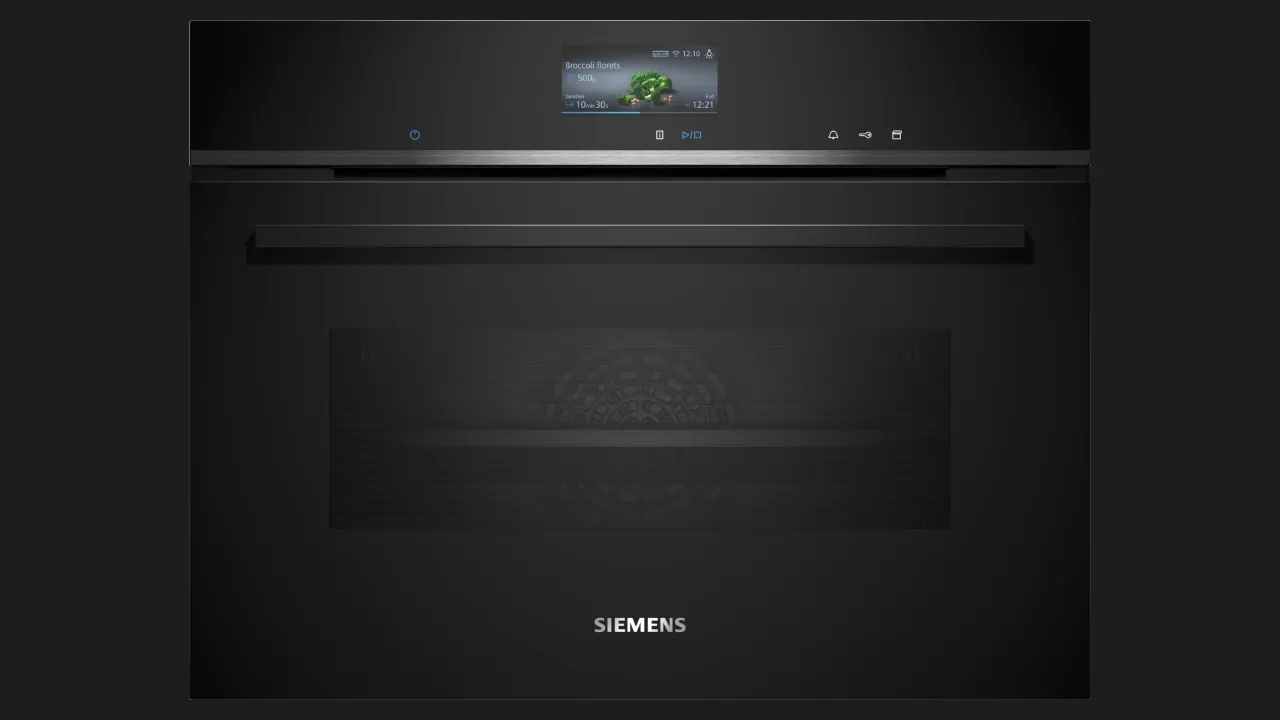 Духовой шкаф Siemens электрический компактный, 47л, A+ (CS736G1B1) (Black)