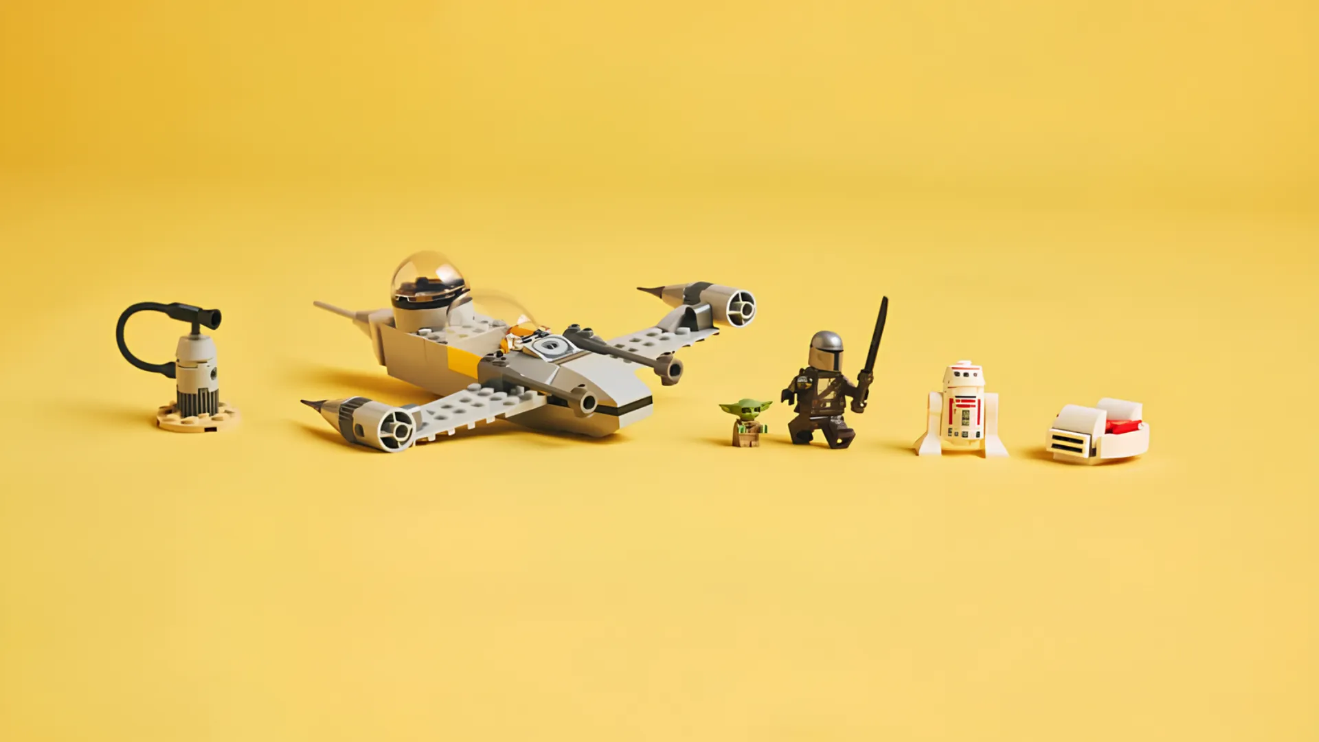 Конструктор LEGO Star Wars Зоряний винищувач N-1 Мандо й Ґроґу (75410)