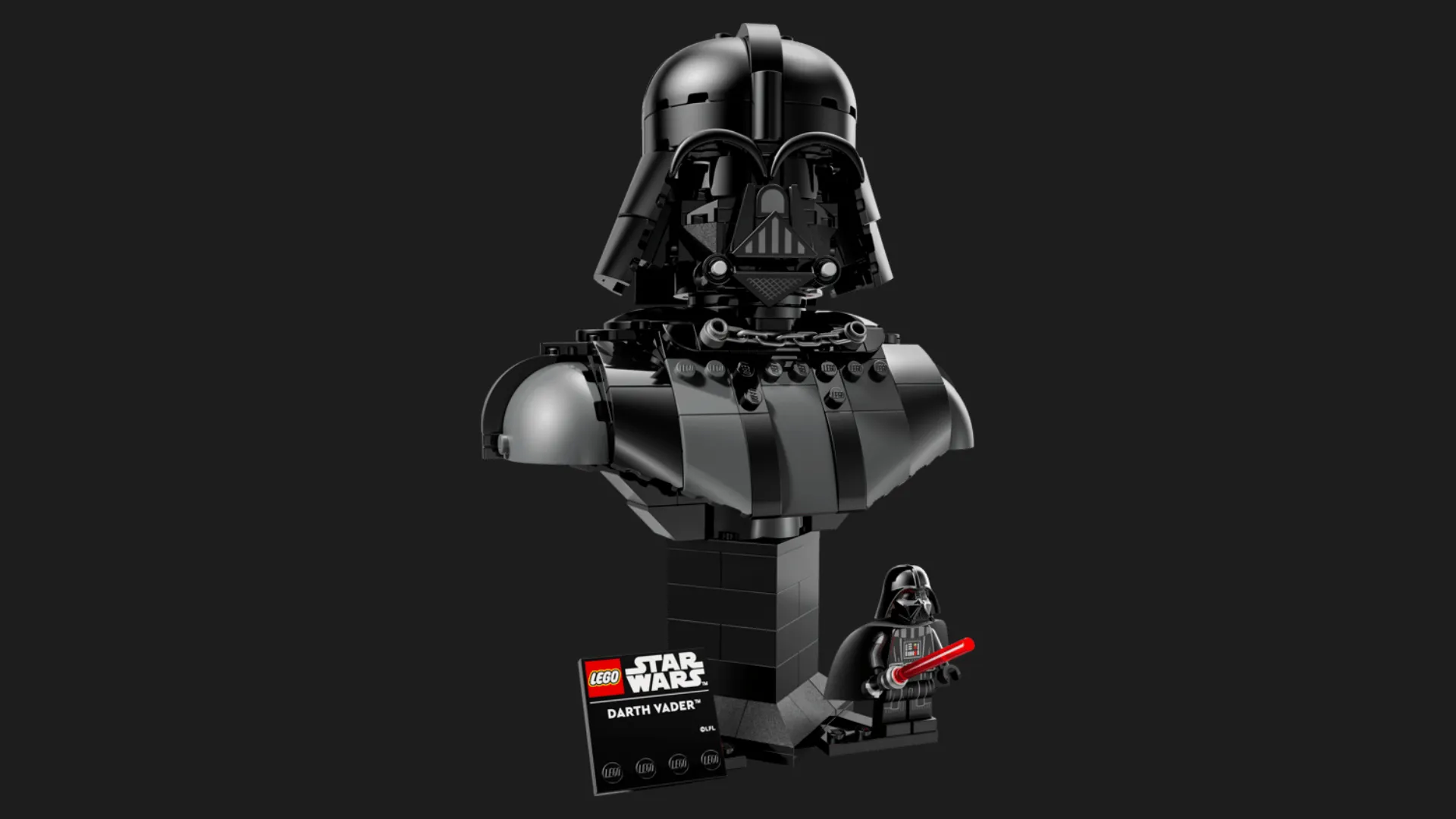 Конструктор LEGO Star Wars Погруддя Дарта Вейдера (75439)