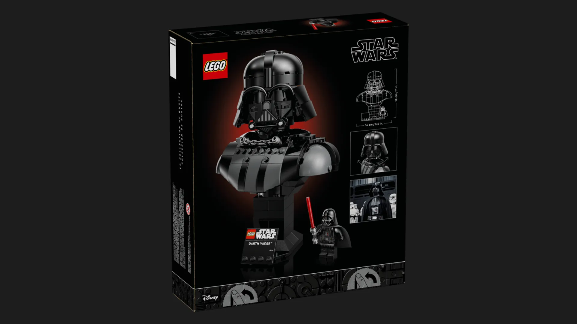 Конструктор LEGO Star Wars Погруддя Дарта Вейдера (75439)