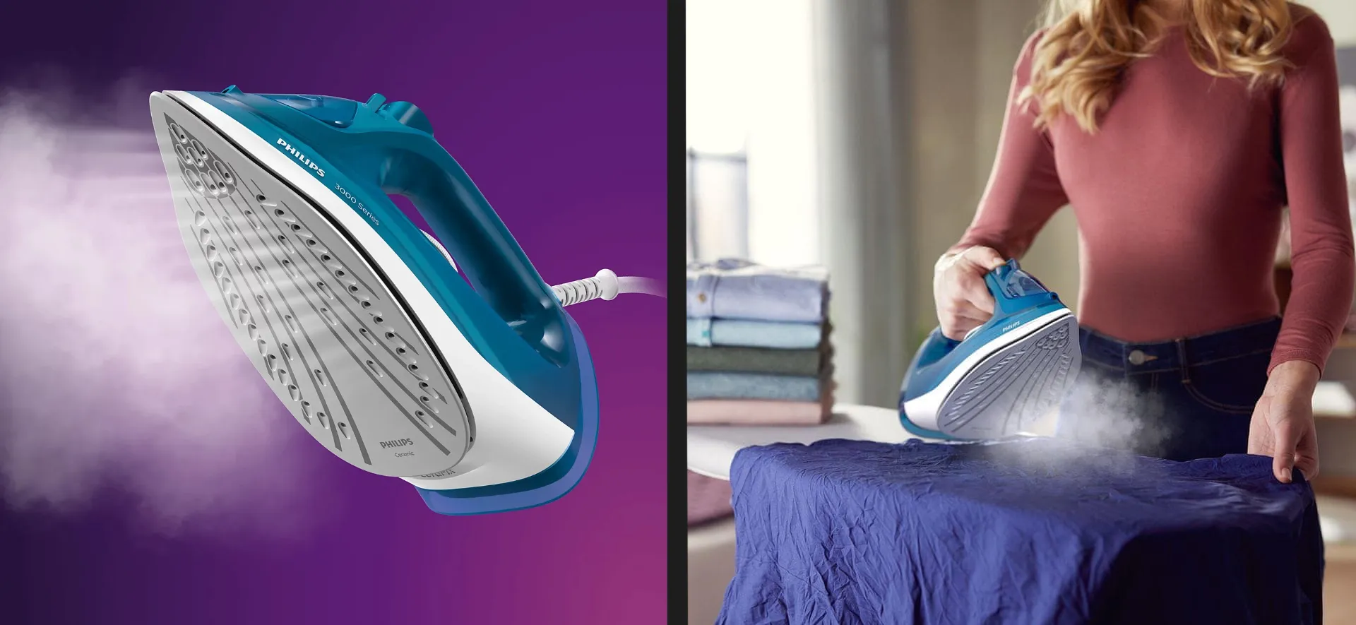 Праска Philips DST3040/70 (Turquoise)