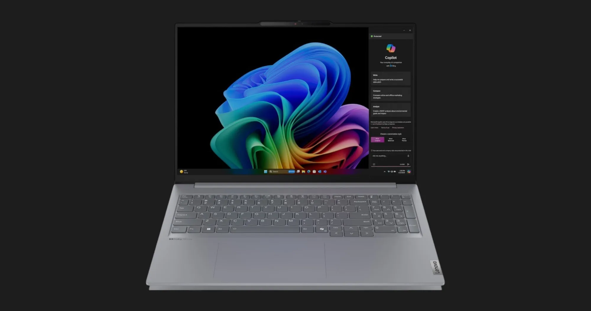 Ноутбук Lenovo ThinkBook 16 G7 QOY 16" (Snapdragon X Plus/32GB/1TB (SSD)/Qualcomm Adreno) (21NH000DRA) (UA)