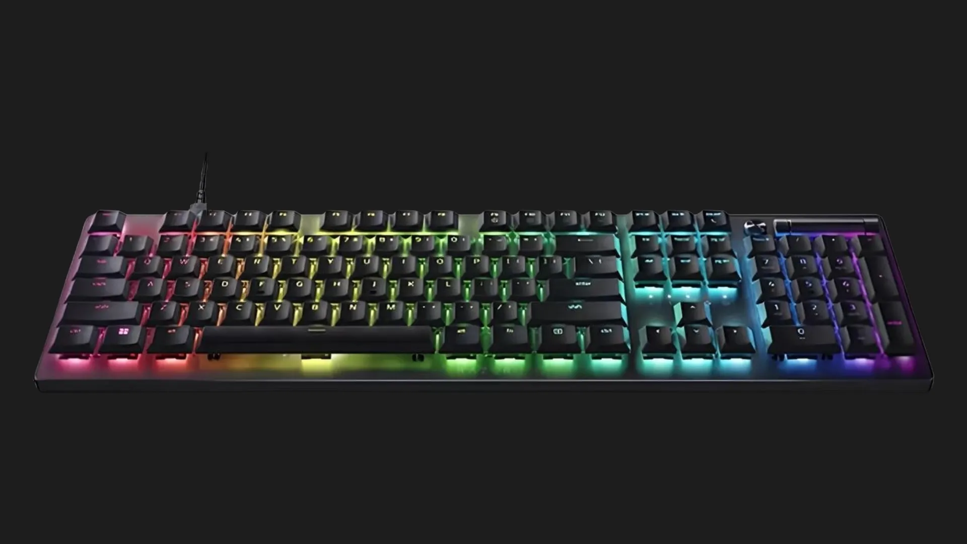 Клавіатура механічна RAZER DeathStalker V2, Purple Switch (Black) (RZ03-04501800-R3M1) (UA)