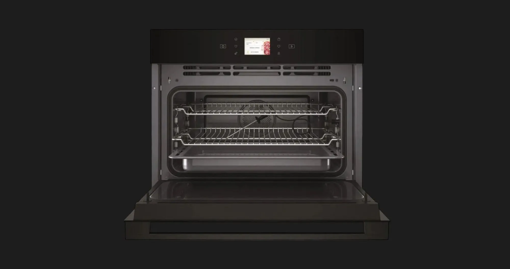 Духовой шкаф Whirlpool электрический компактный, 53л (WCW9O7PHTSB) (Black)