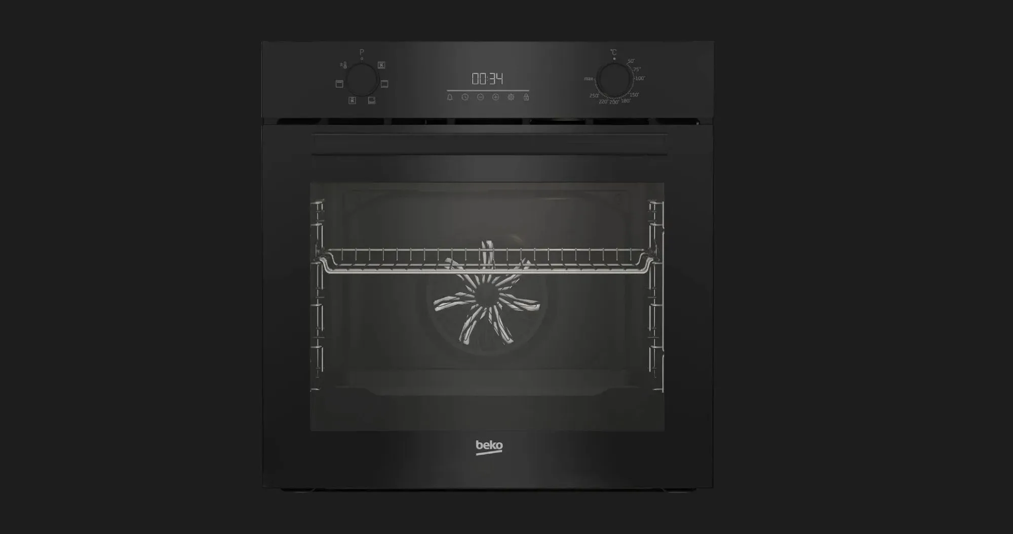 Духовой шкаф Beko электрический, 72л, A (BBIE17300B) (Black)