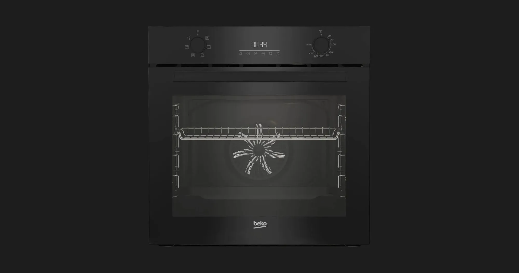 Духовой шкаф Beko электрический, 72л, A (BBIM13300XD) (Black)