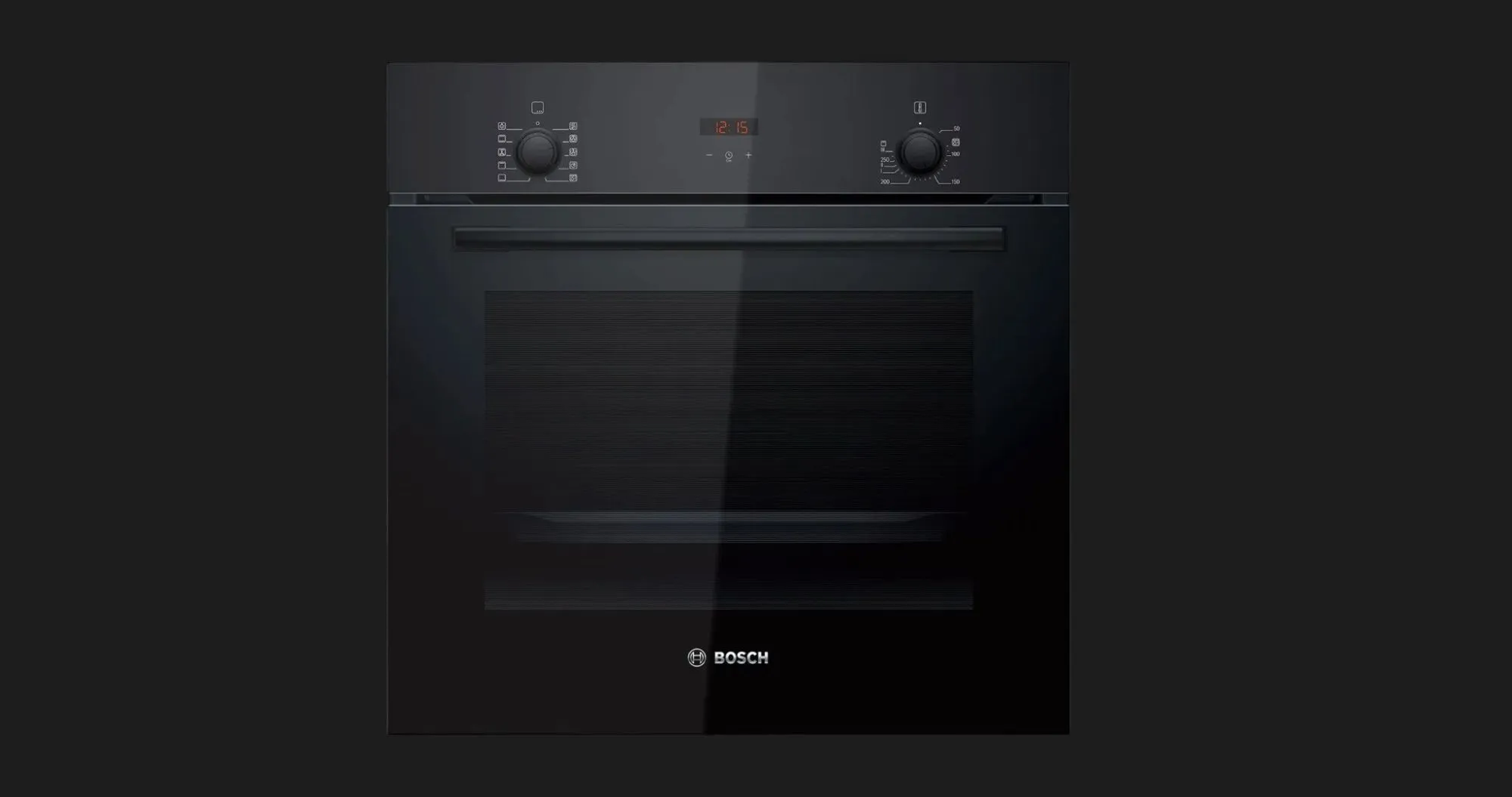 Духовой шкаф Bosch электрический, 66л, A (HBF512BB1T) (Black)