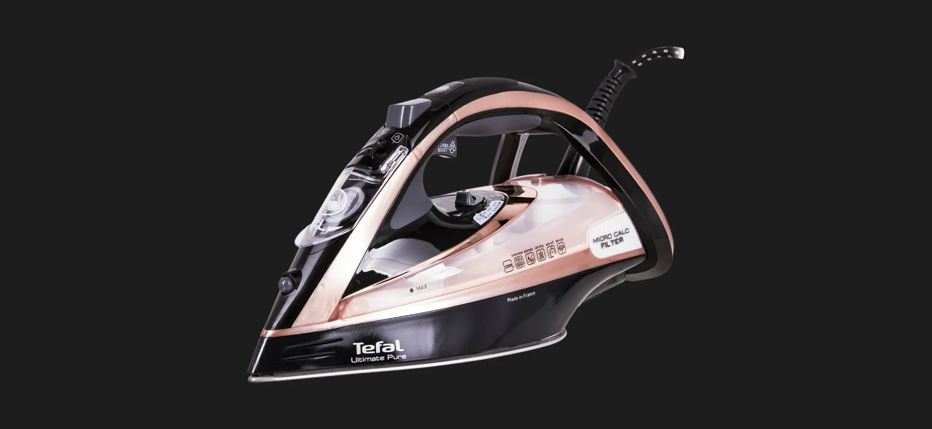 Утюг Tefal Ultimate Pure FV9845E0 (Peach)
