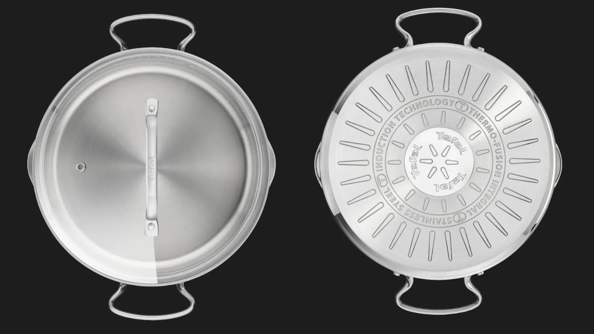 Каструля з кришкою Tefal Duetto+ 24 см 5 л (Silver) (G7194656)