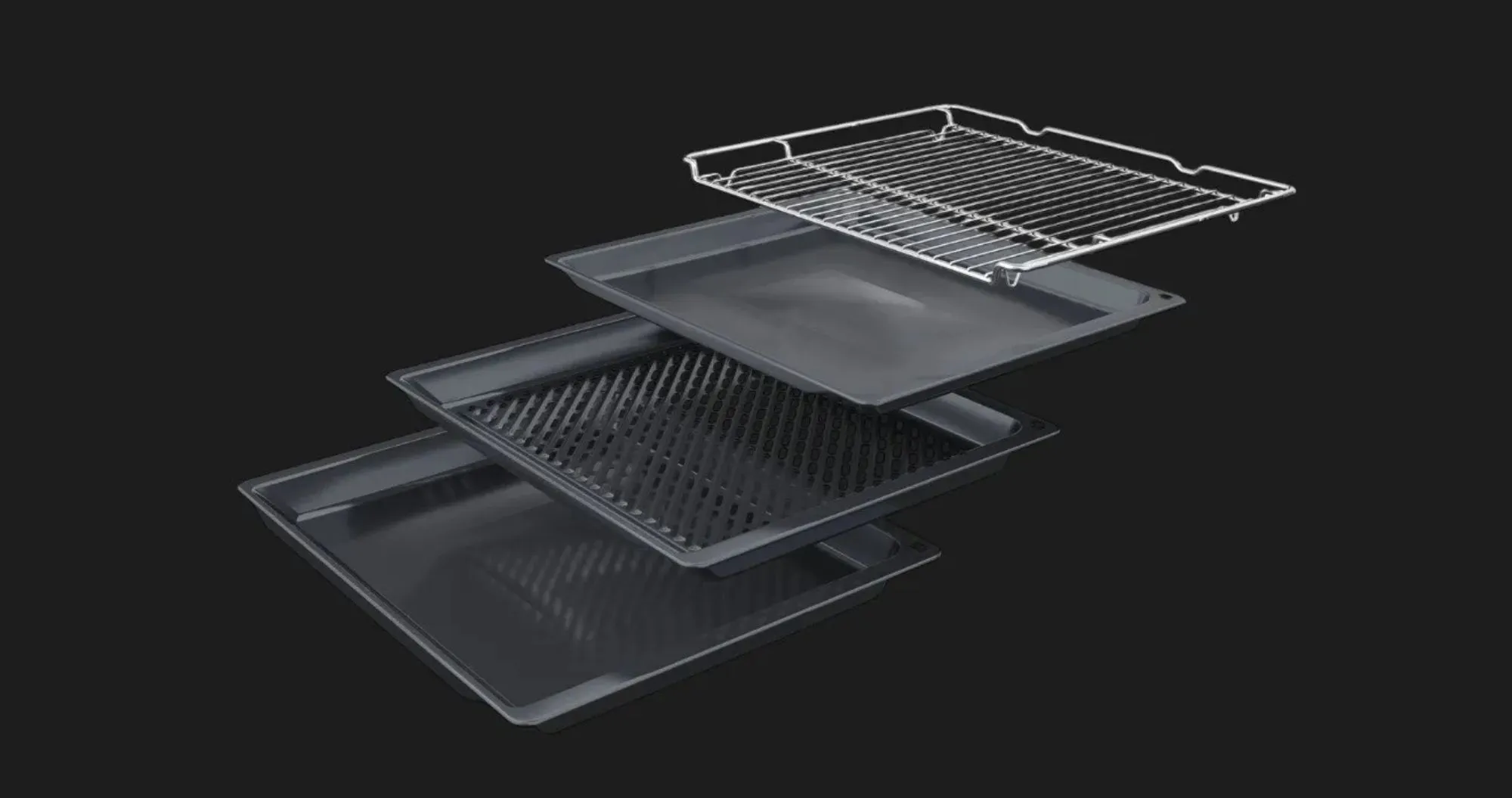 Духова шафа Bosch електрична, 71л, A+ (HBG572ES3) (Stainless Steel/Black)