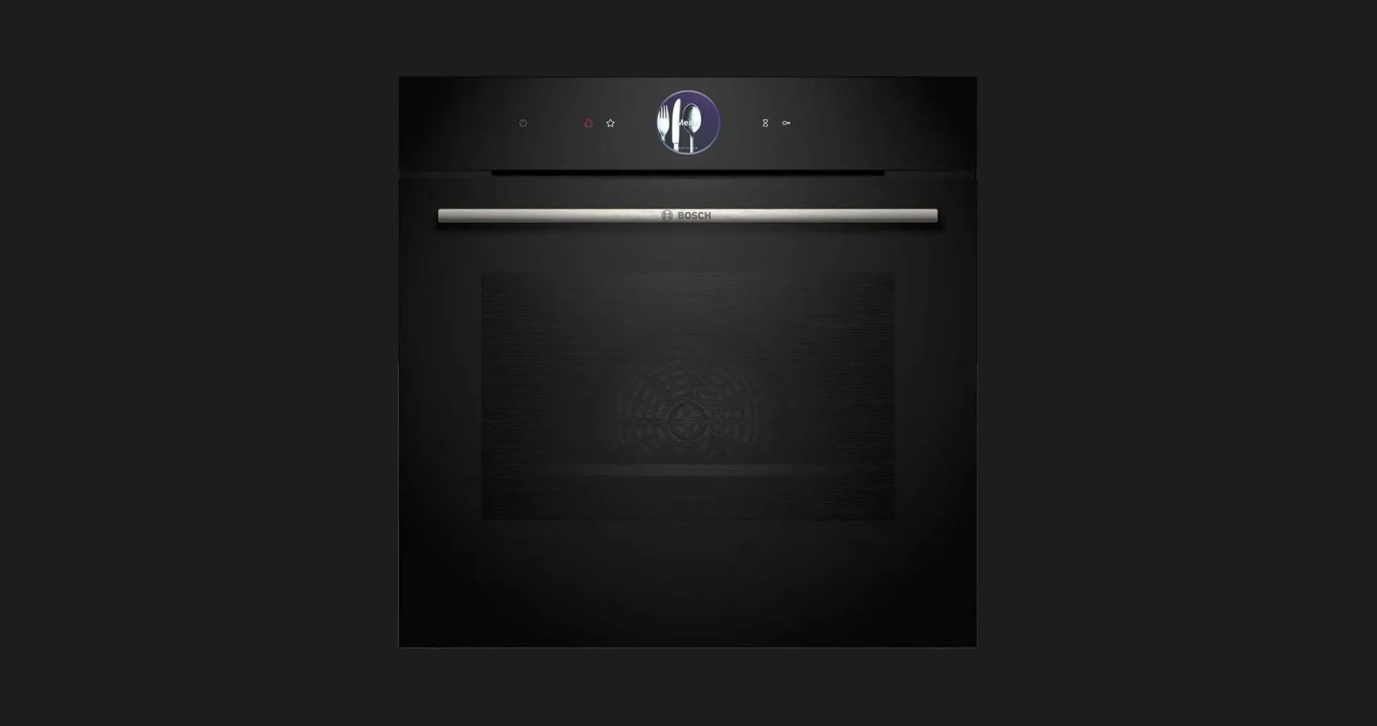 Духова шафа Bosch електрична, 71л, A+ (HBG7361B1) (Black)