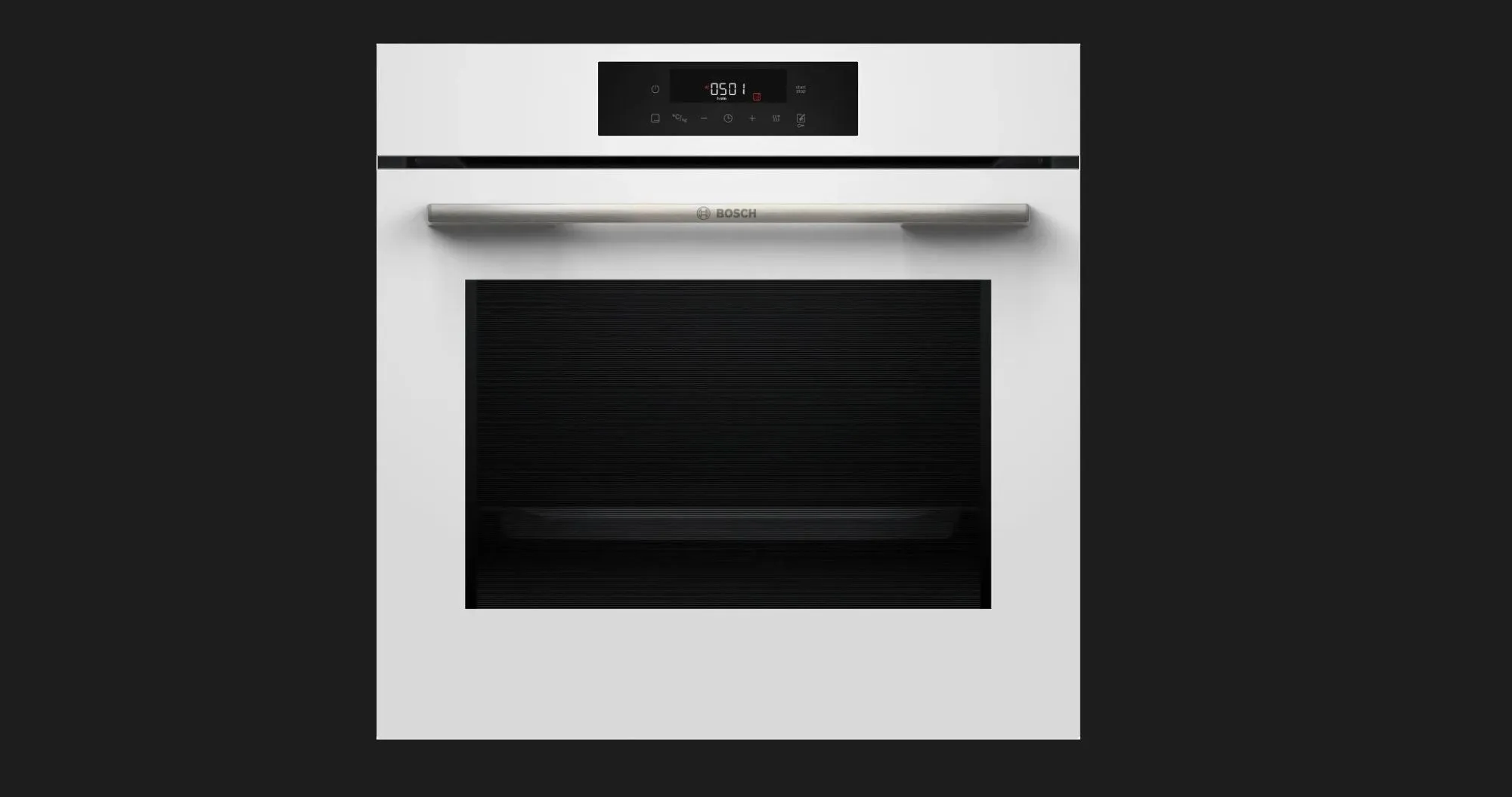 Духова шафа Bosch електрична, 76л, A (HJG852YW0T) (White)