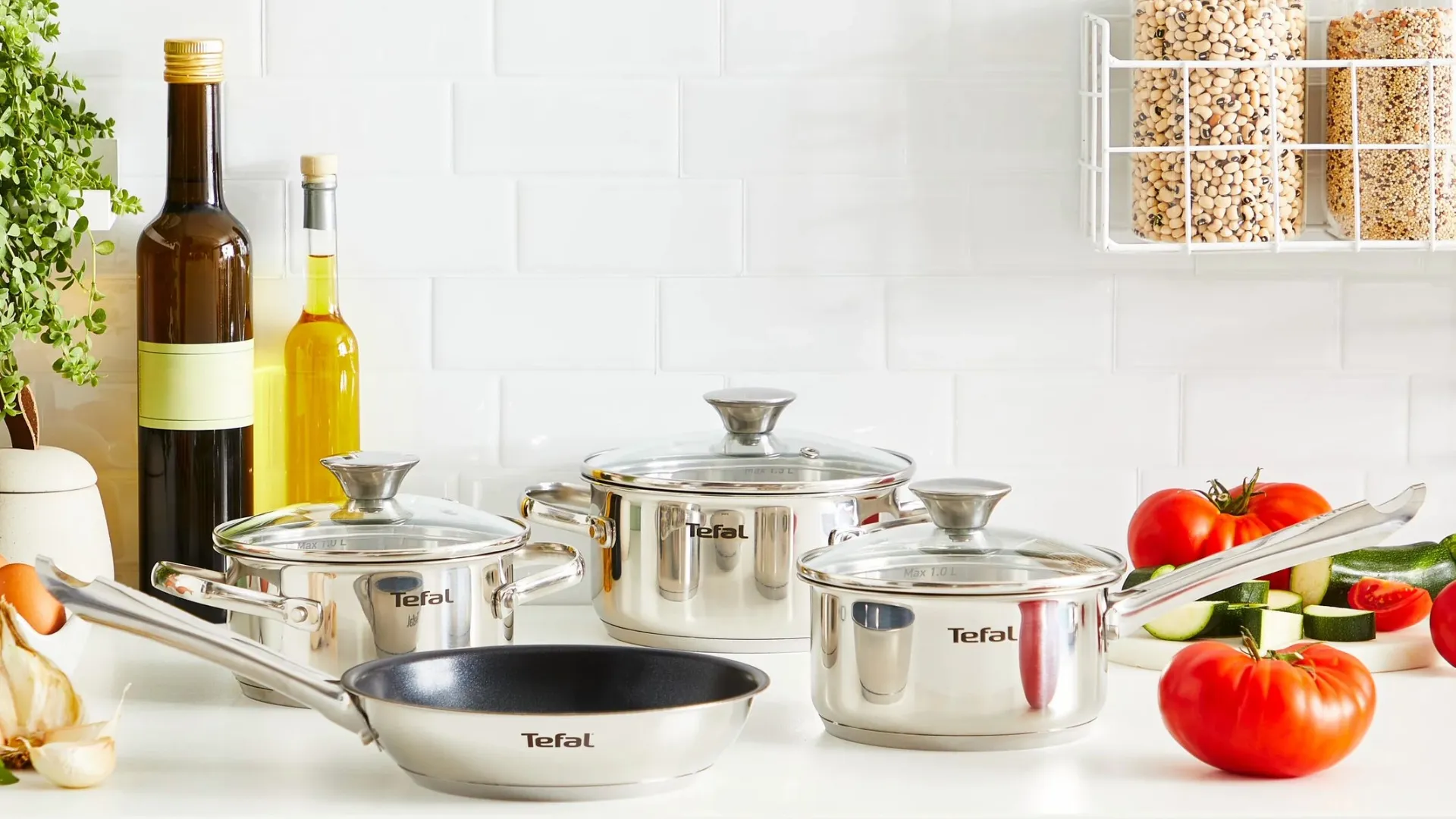 Каструля з кришкою Tefal Minis 1л (Silver) (H8743155)
