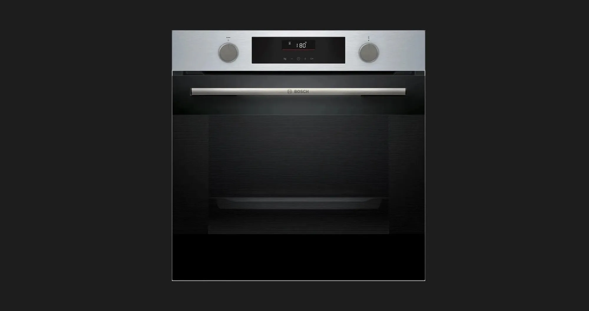Духова шафа Bosch електрична, 76л, A (HUA736ER0) (Stainless Steel/Black)