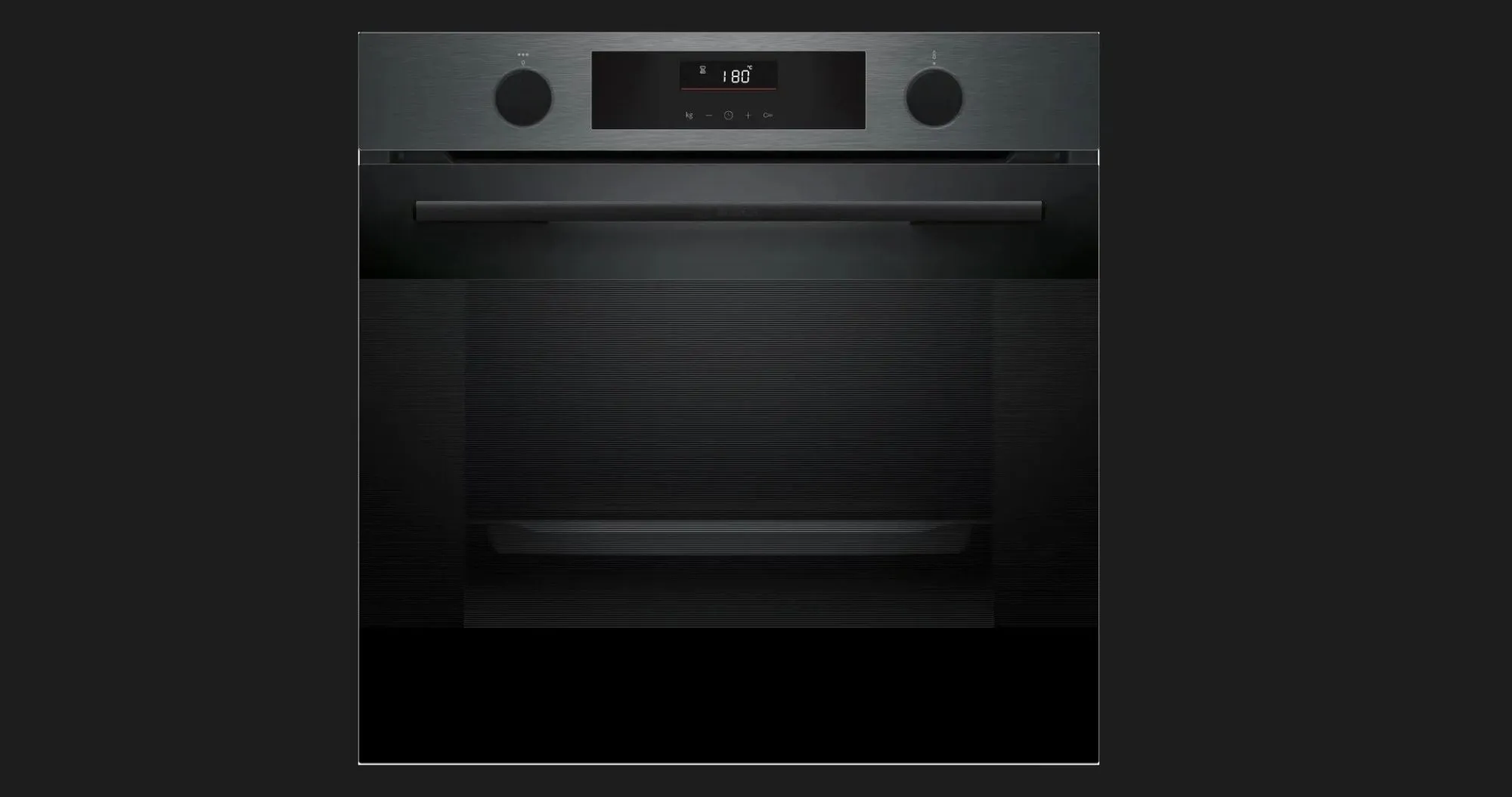 Духова шафа Bosch електрична, 76л, A (HUA736EG0T) (Dark Gray)