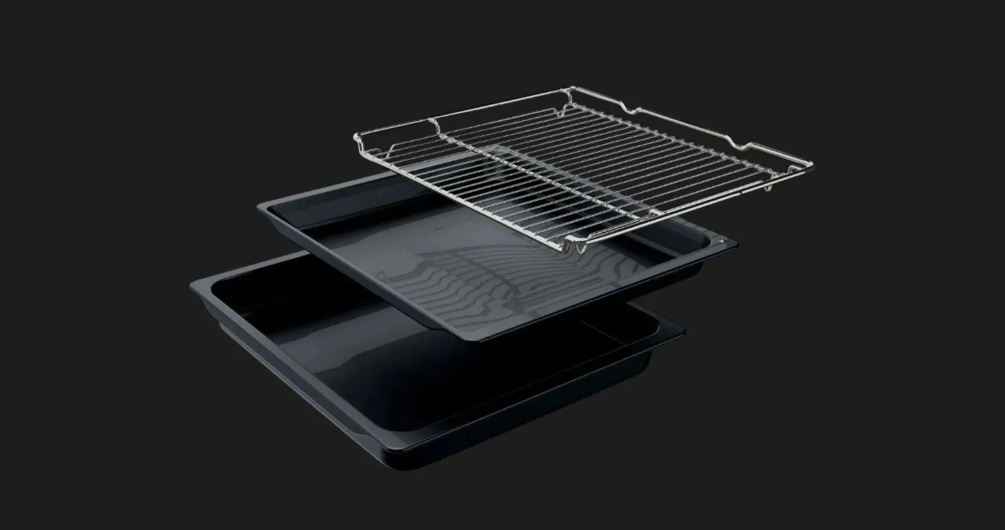 Духова шафа Bosch електрична, 76л, A (HJA737BA0) (Black)