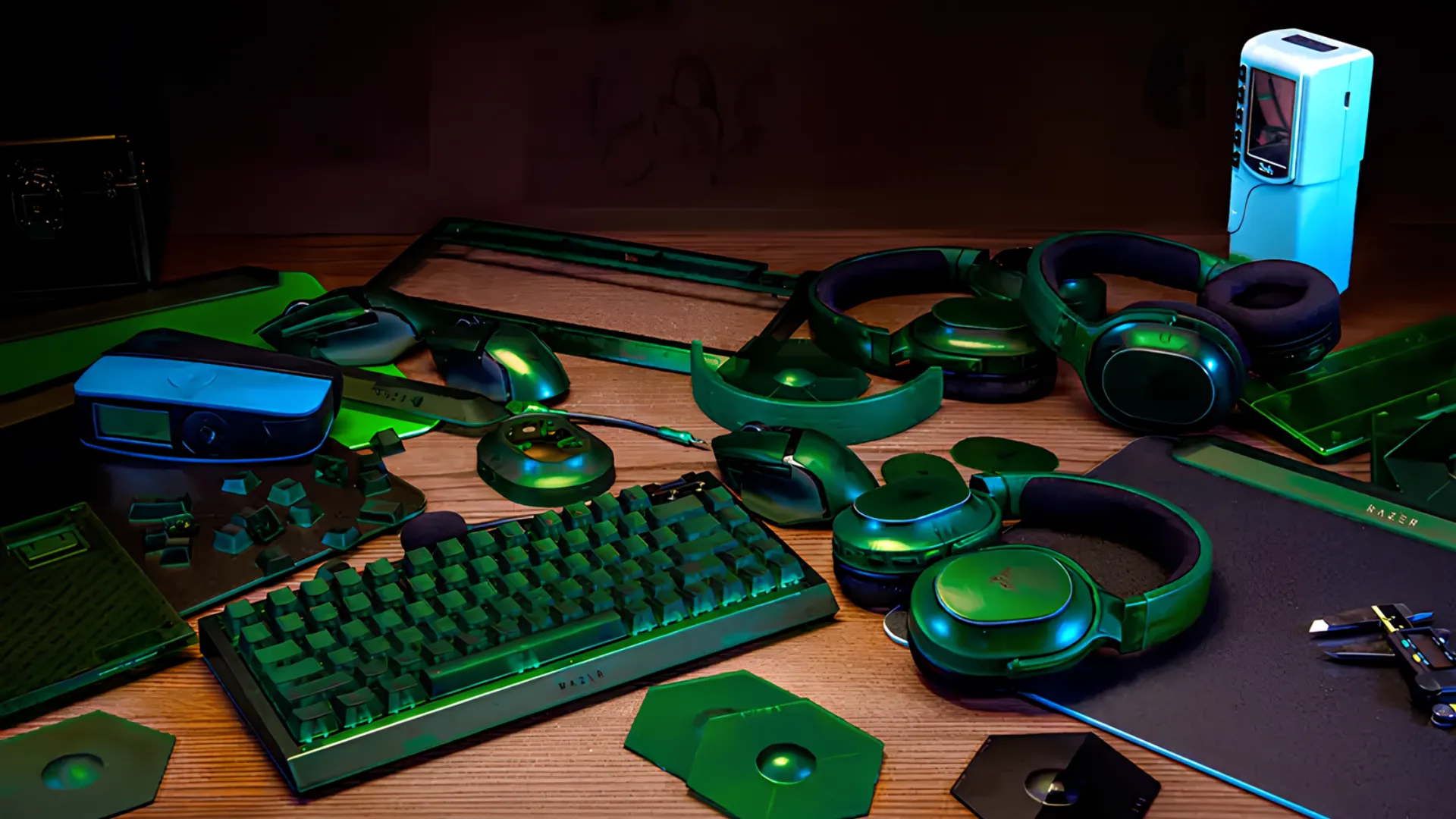 Миша RAZER Basilisk V3 PRO Wireless, 35K (Phantom Green) (RZ01-05240300-R3G1) (UA)
