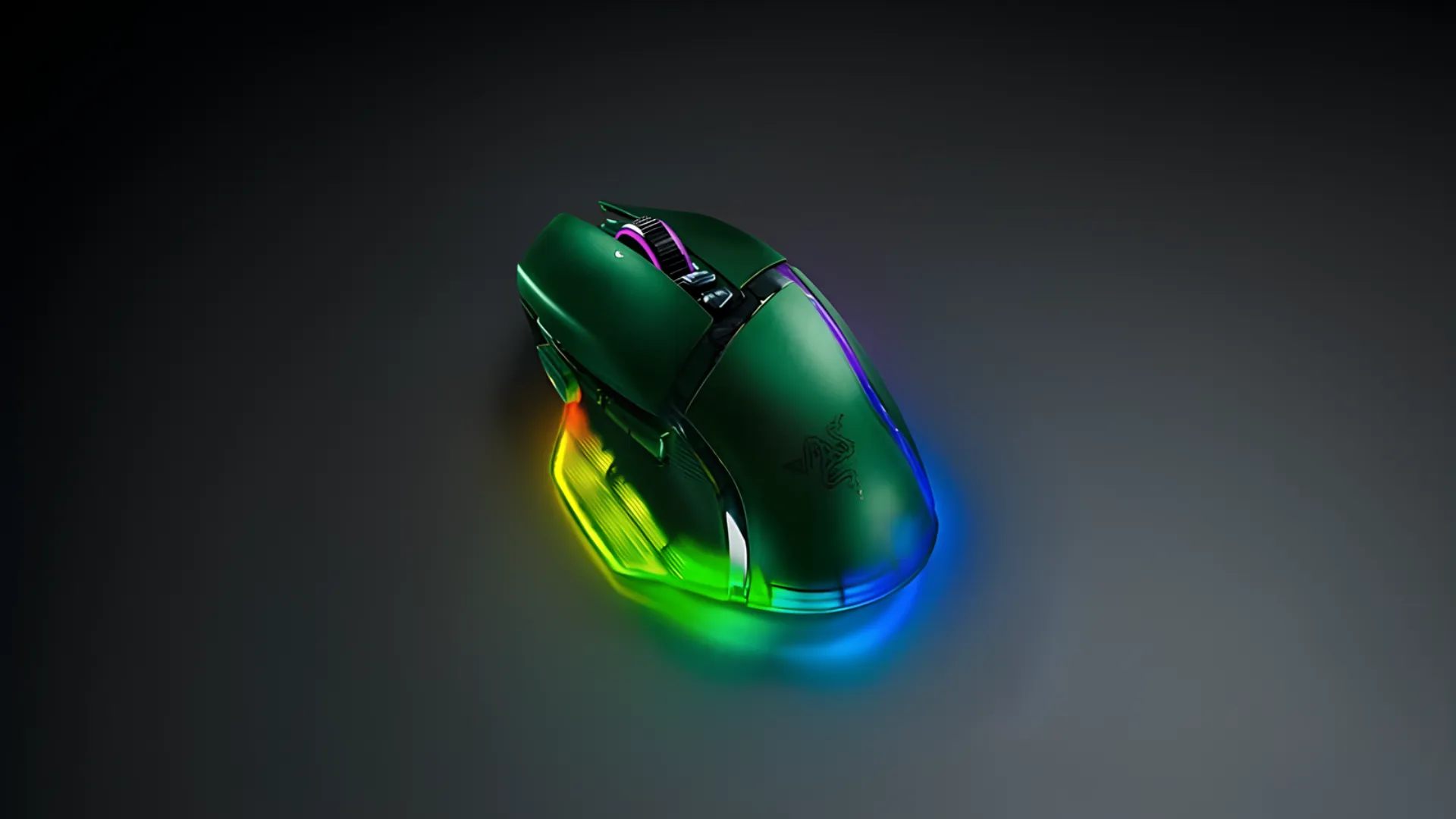 Миша RAZER Basilisk V3 PRO Wireless, 35K (Phantom Green) (RZ01-05240300-R3G1) (UA)