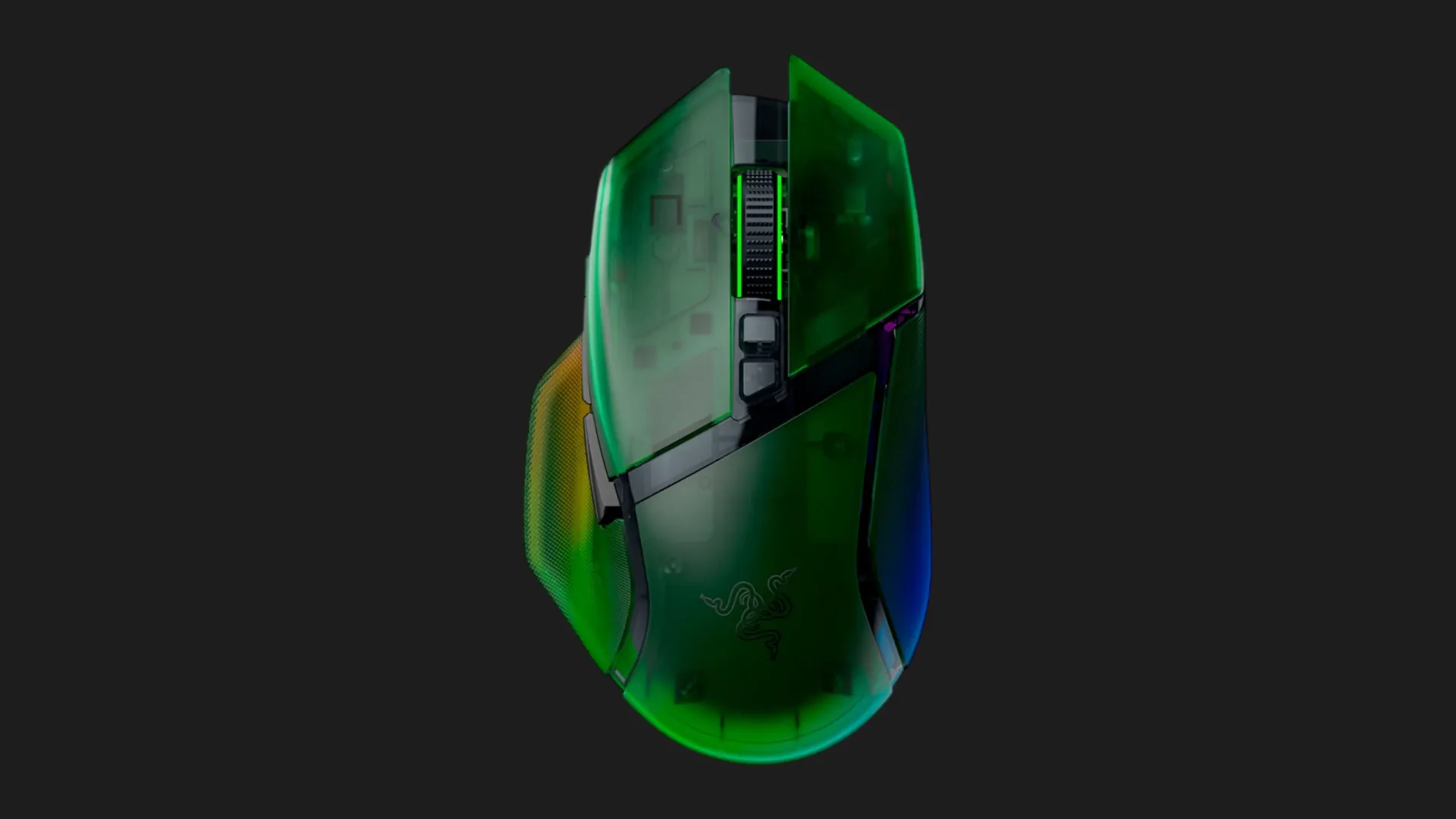 Миша RAZER Basilisk V3 PRO Wireless, 35K (Phantom Green) (RZ01-05240300-R3G1) (UA)