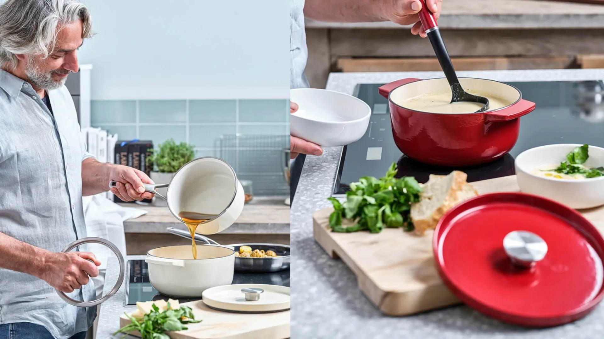 Каструля чавунна з кришкою KitchenAid, 26 см, 5,2 л (Black) (CC006061-001)