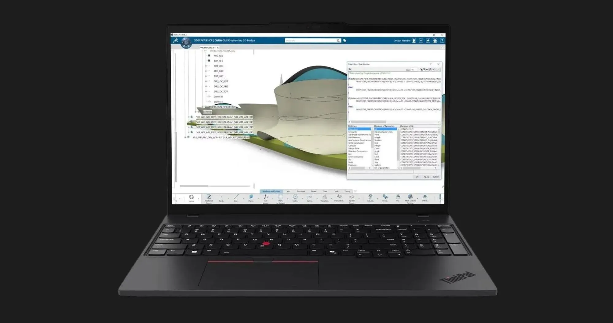 Ноутбук Lenovo ThinkPad P16s Gen 4 16" (Intel Core Ultra 9/32GB/1TB (SSD)/Intel Arc) (21QV0003RA) (UA)