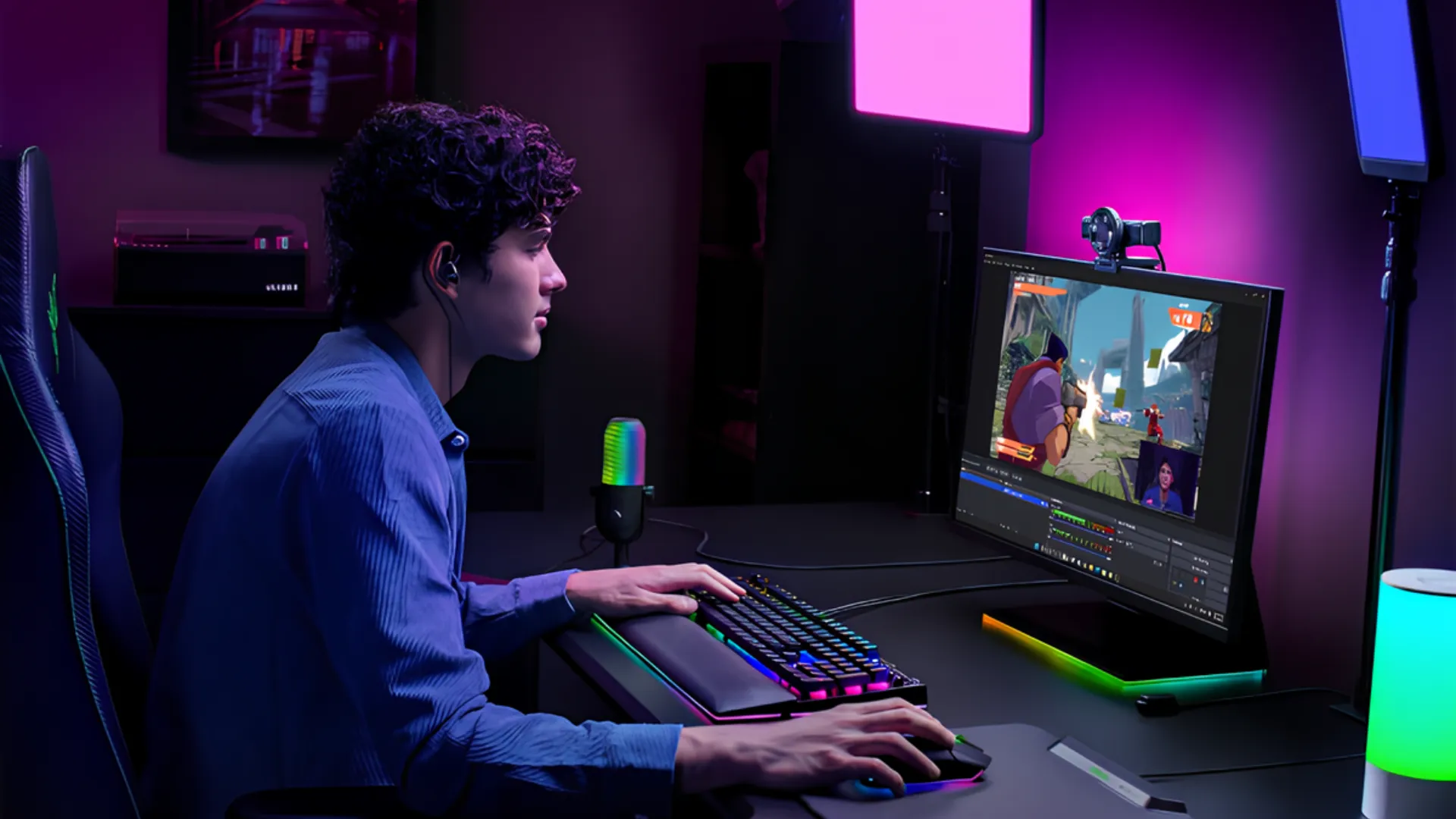 Камера для стримінгу RAZER Kiyo V2 (RZ19-05370100-R3M1) (UA)