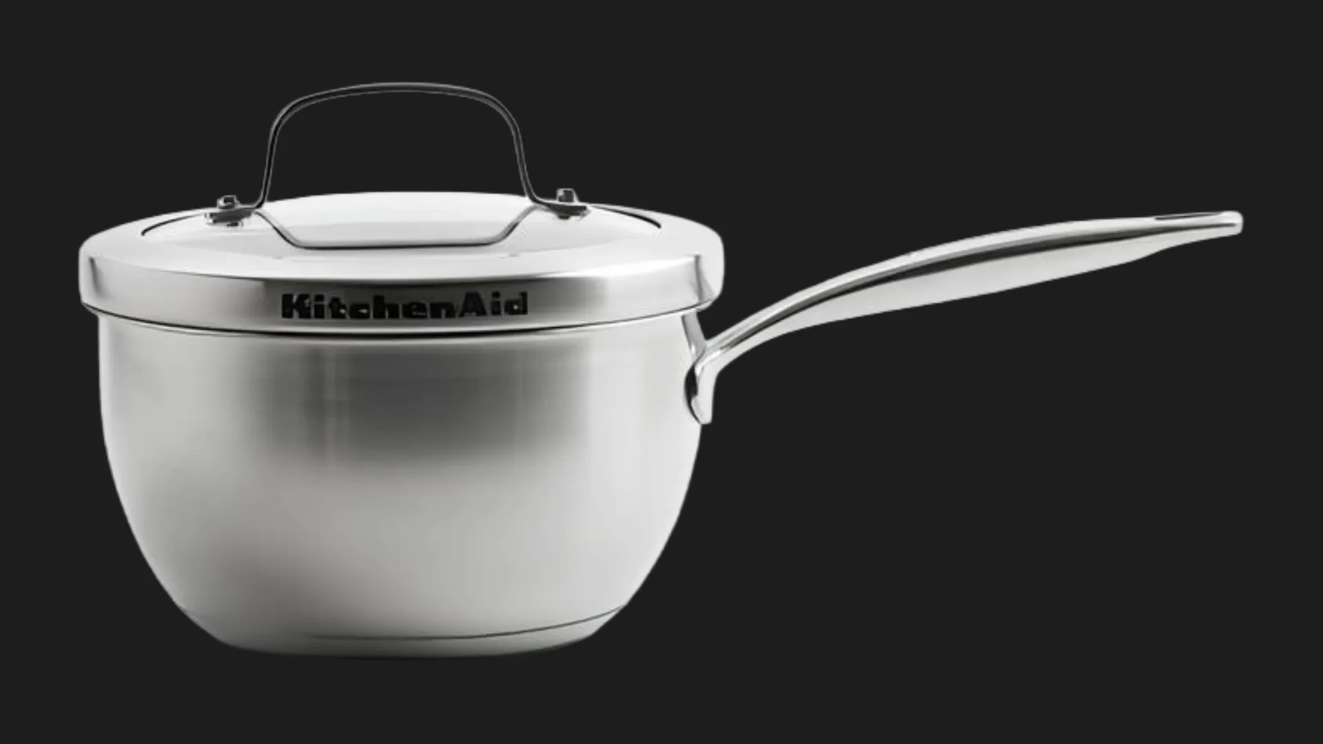 Ковш с крышкой KitchenAid Proline 18 см 2 л (Silver) (CC005129-001)