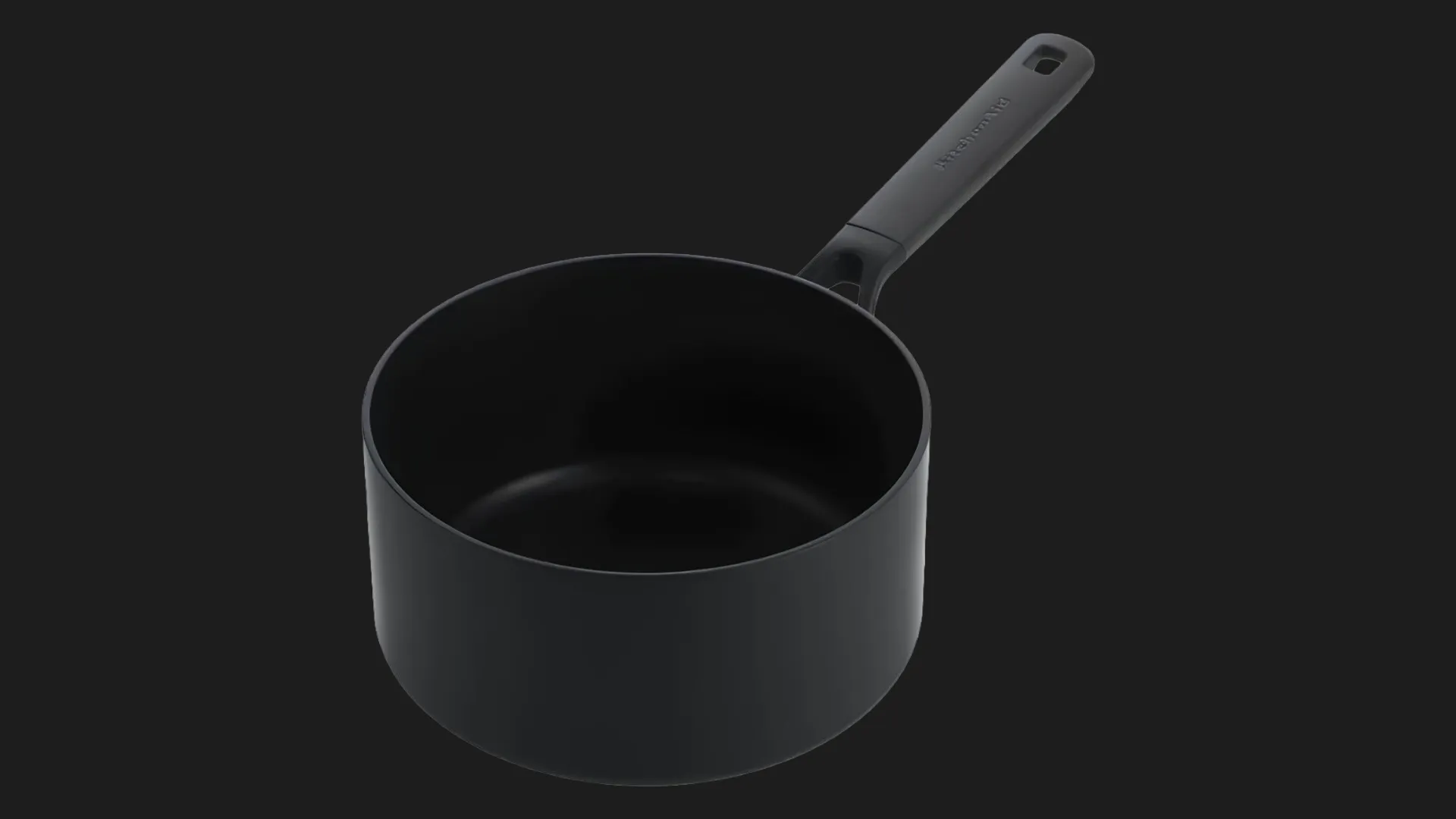 Ковш KitchenAid CFA 16 см 1.5 л з керамічним покриттям (Black) (CC005683-001)