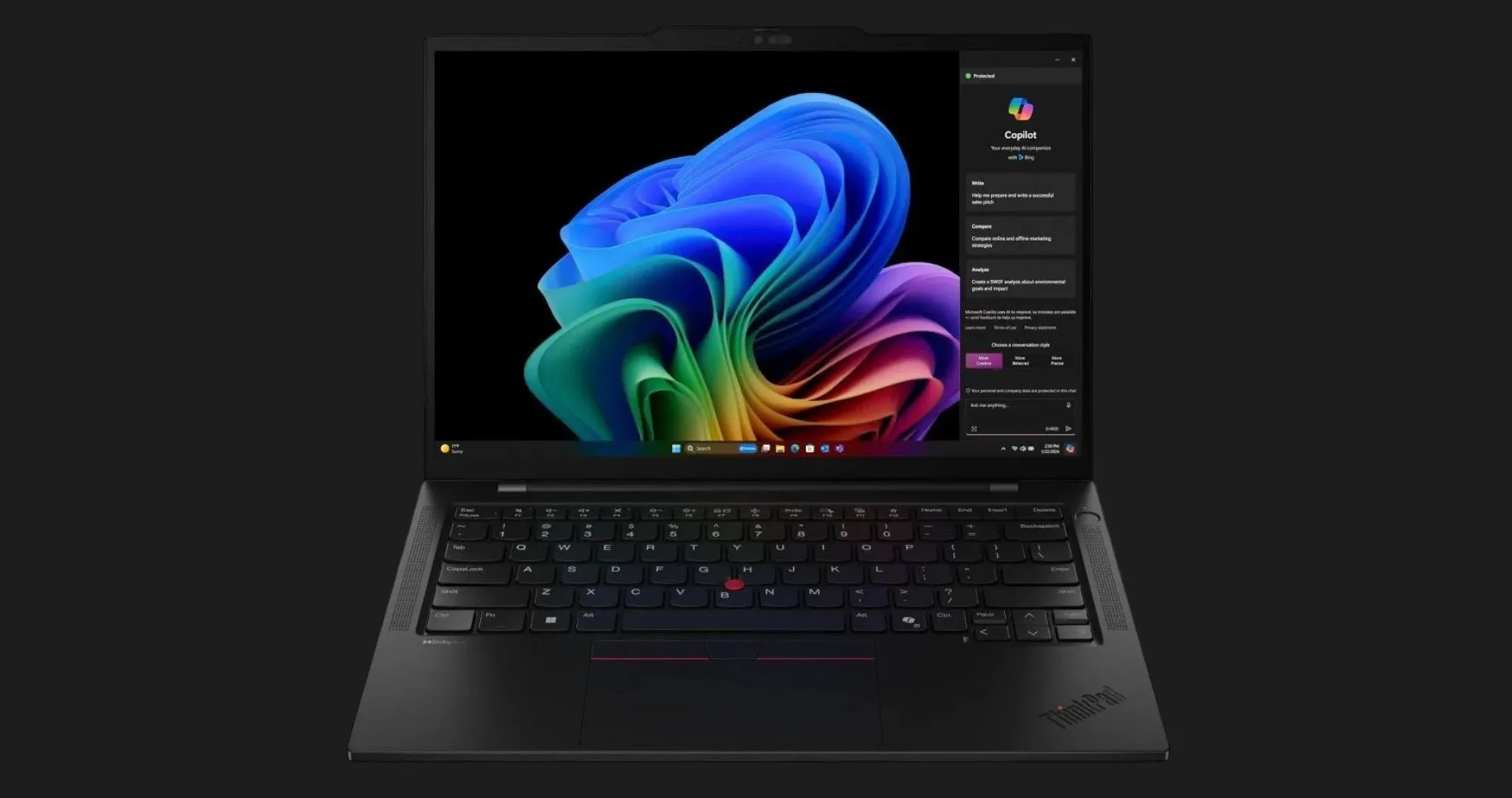 Ноутбук Lenovo ThinkPad T14 G6 14" (Intel Core Ultra 5/32GB/1TB (SSD)/Intel UHD) (21QDS0GS00) (UA)