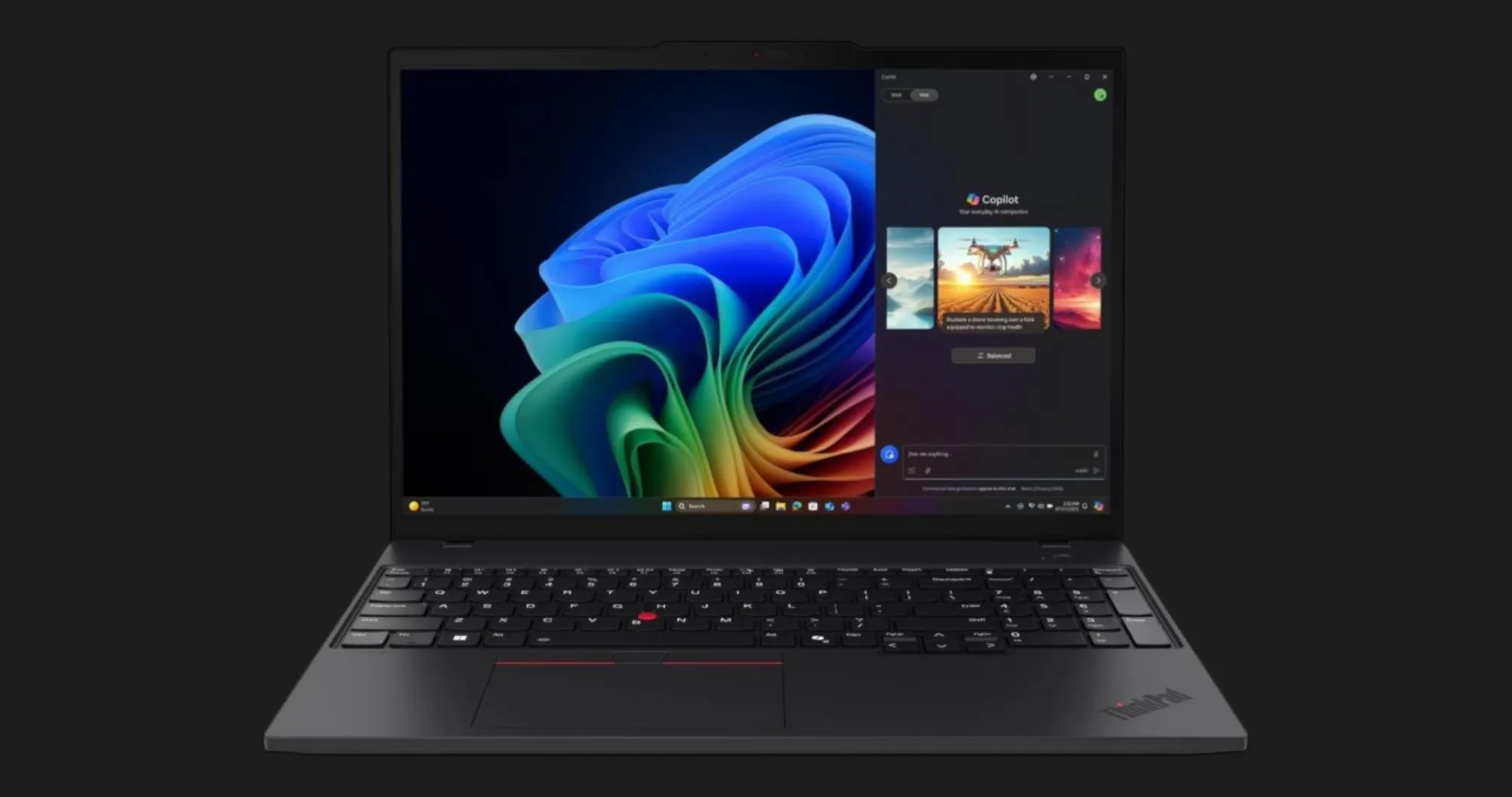 Ноутбук Lenovo ThinkPad T16 Gen 4 16" (AMD Ryzen AI 5/32GB/1TB (SSD)/AMD Radeon 840M) (21QQS0MY00) (UA)