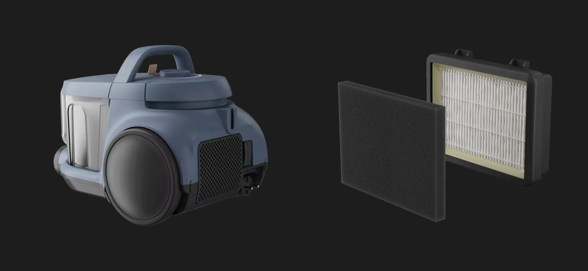 Пилосос безмішковий Electrolux EL31C1LDB (Blue)