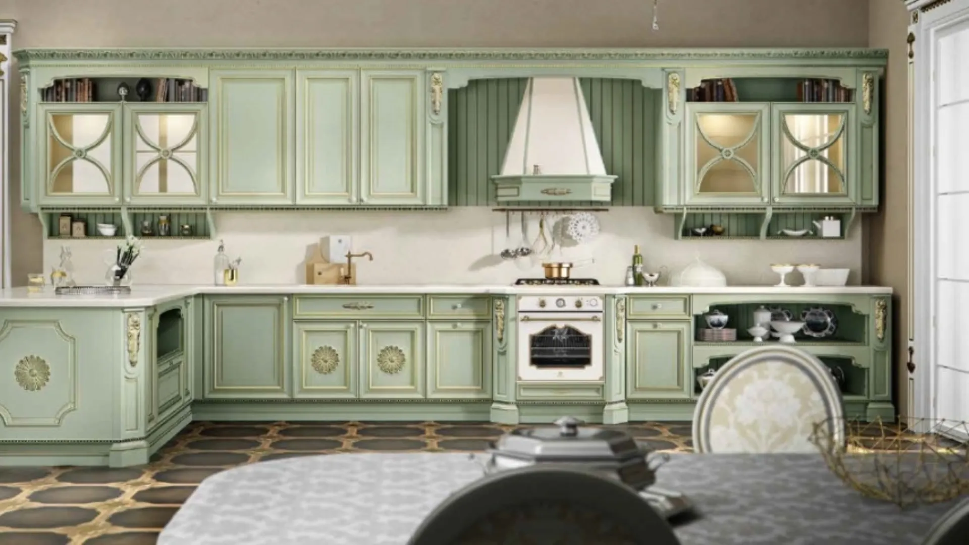 Духова шафа Electrolux електрична Rococo, 72л, A (OPEB2520V) (Champagne)
