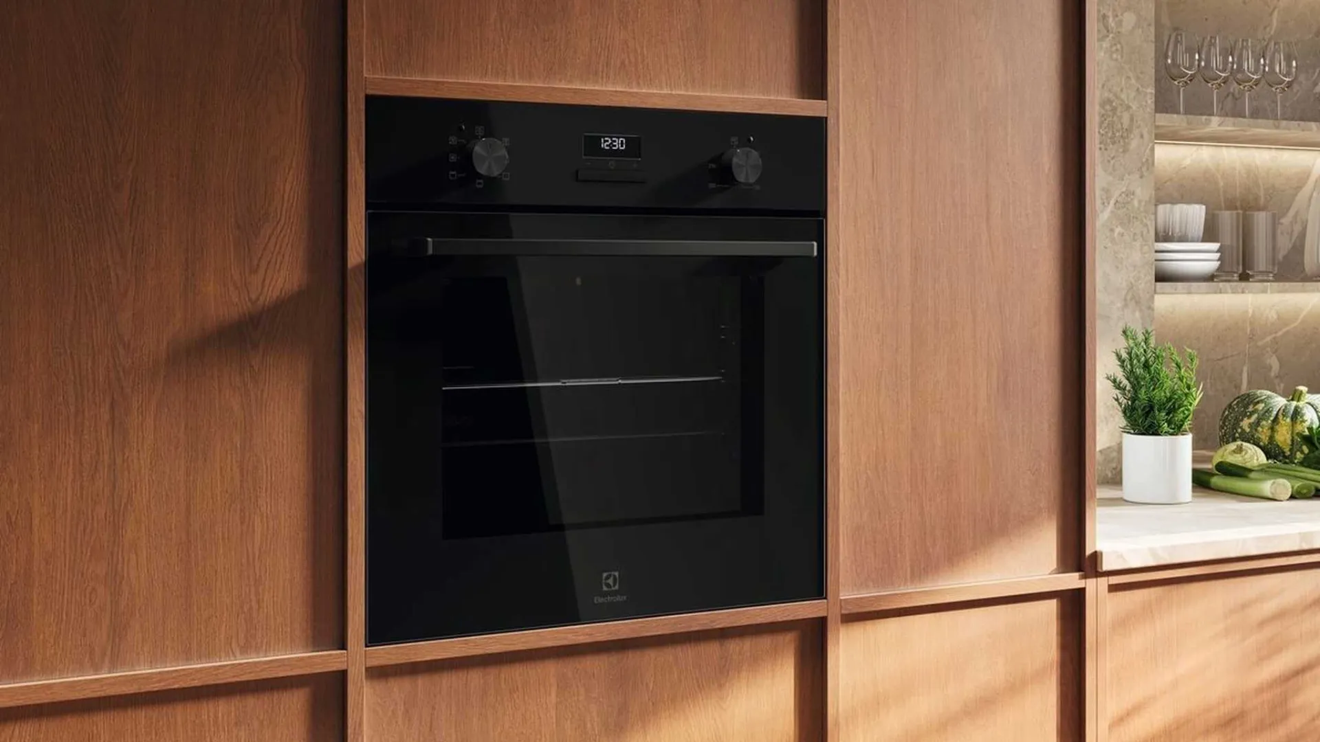 Духова шафа Electrolux електрична, 65л, A (LOH3H00BK) (Black)