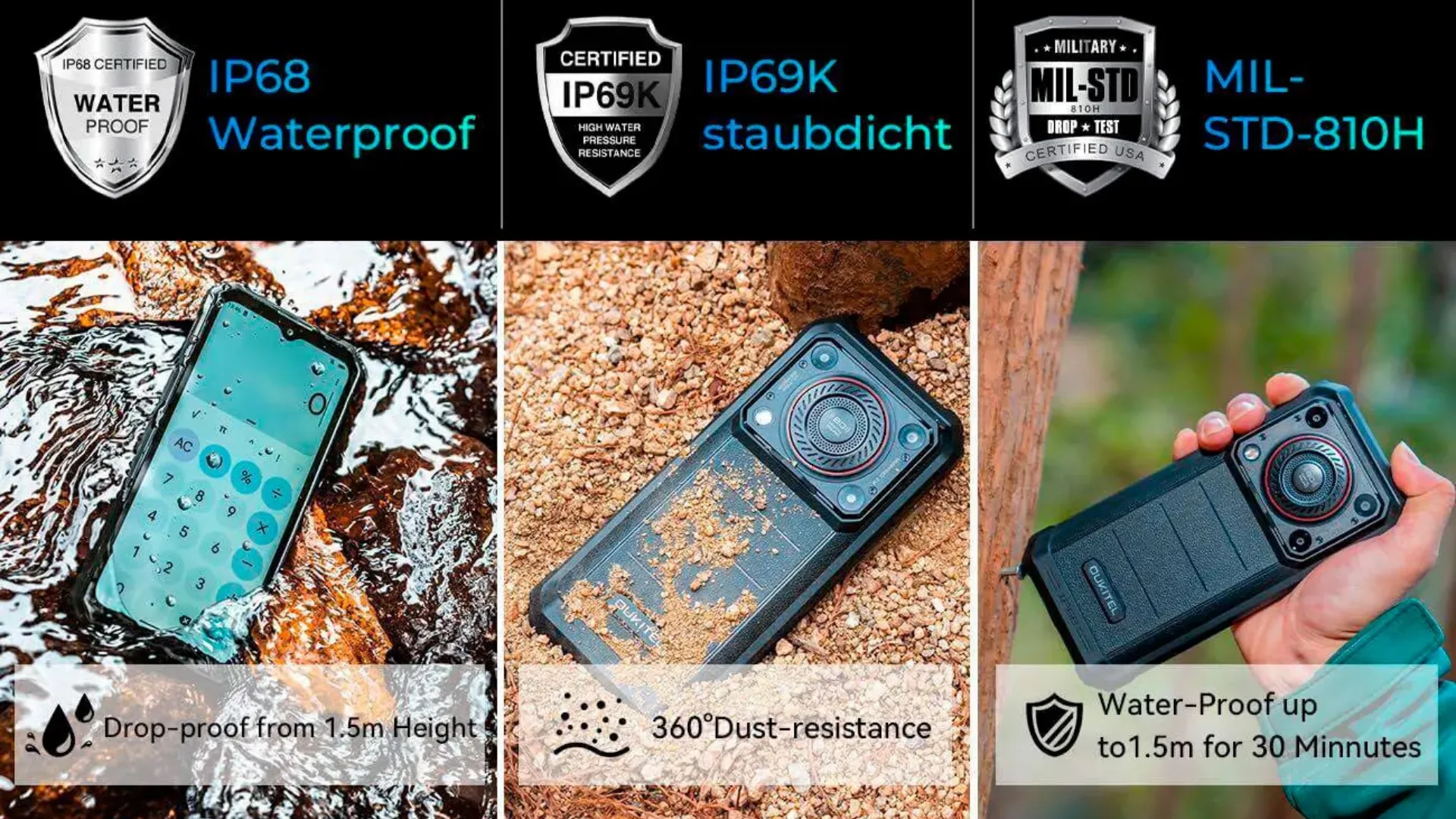 Oukitel WP36 8/128GB (Black) (Standard)