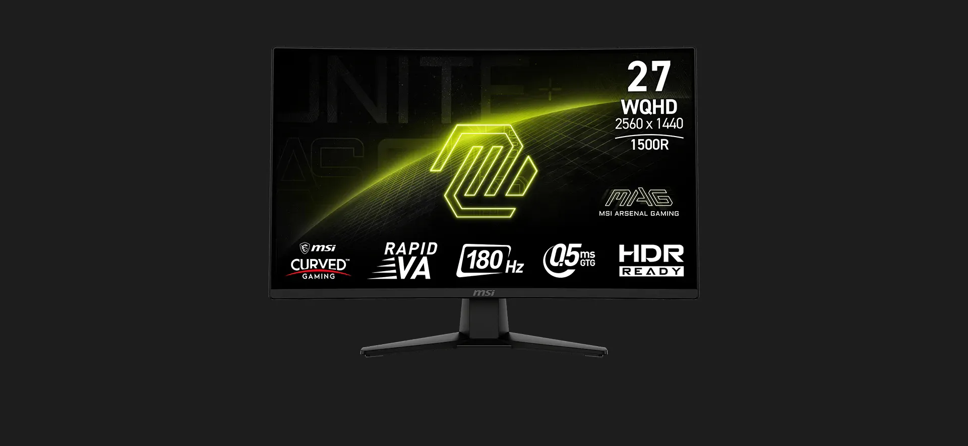 Монитор MSI 27" MAG 274CQF VA 180Hz