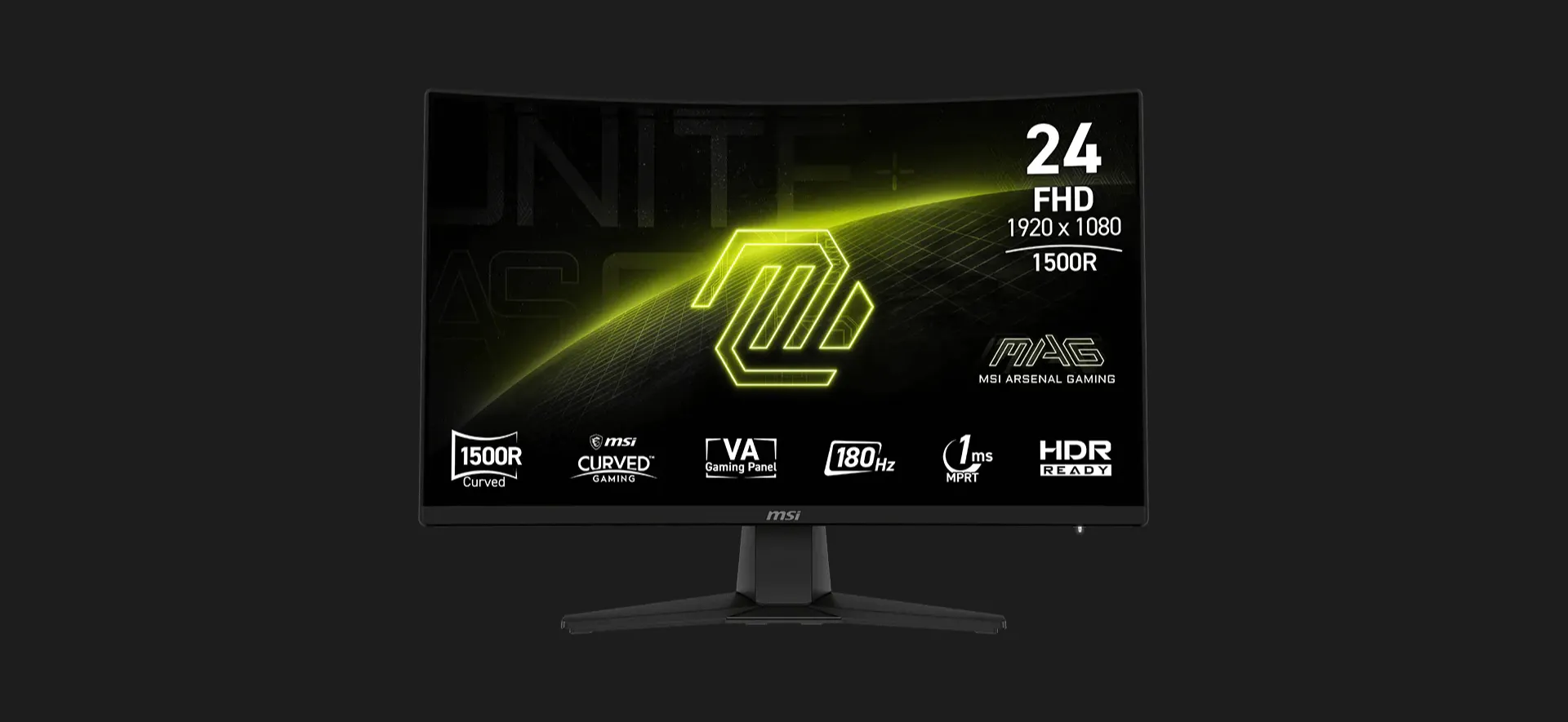 Монитор MSI 23,6" MAG 242C VA 180Hz